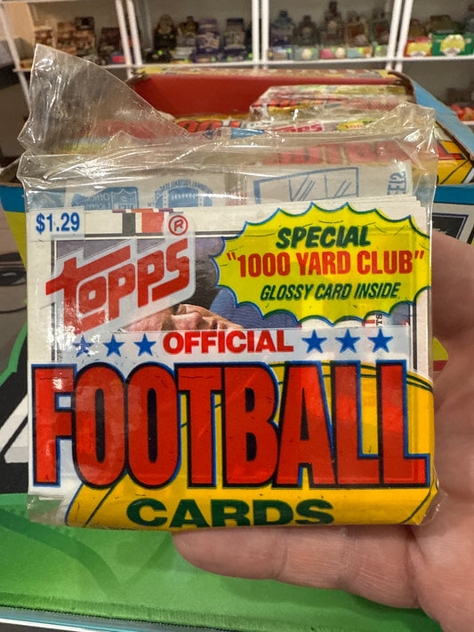 1989 Topps Football Jumbo Cello Pack