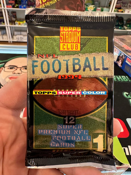 1994 Topps Stadium Club Football Series 1 Pack
