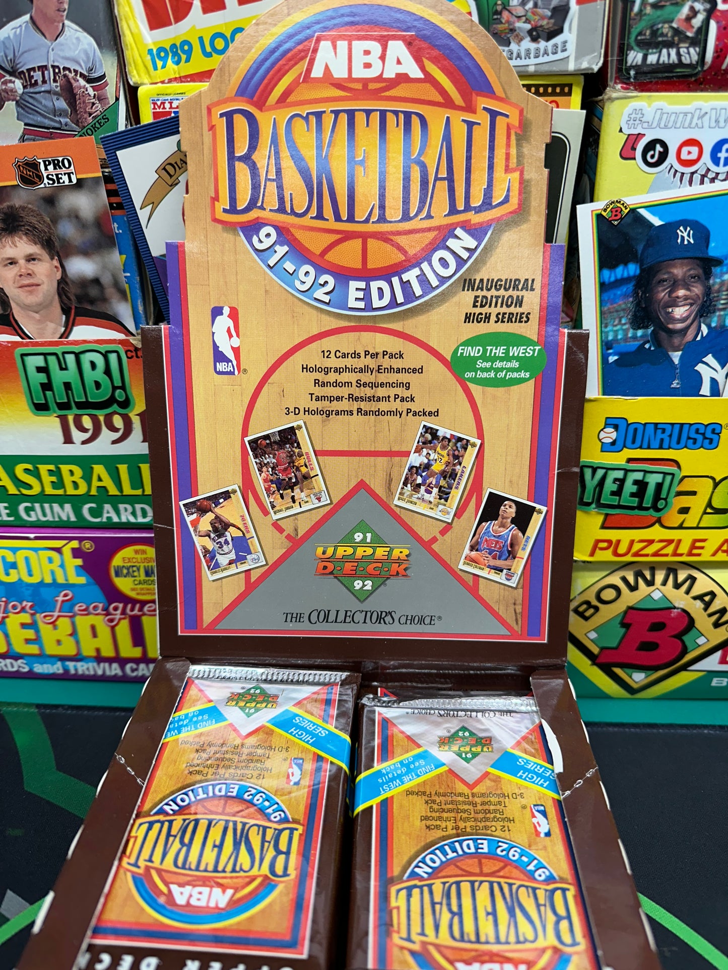 1991-92 Upper Deck Basketball High Series Pack