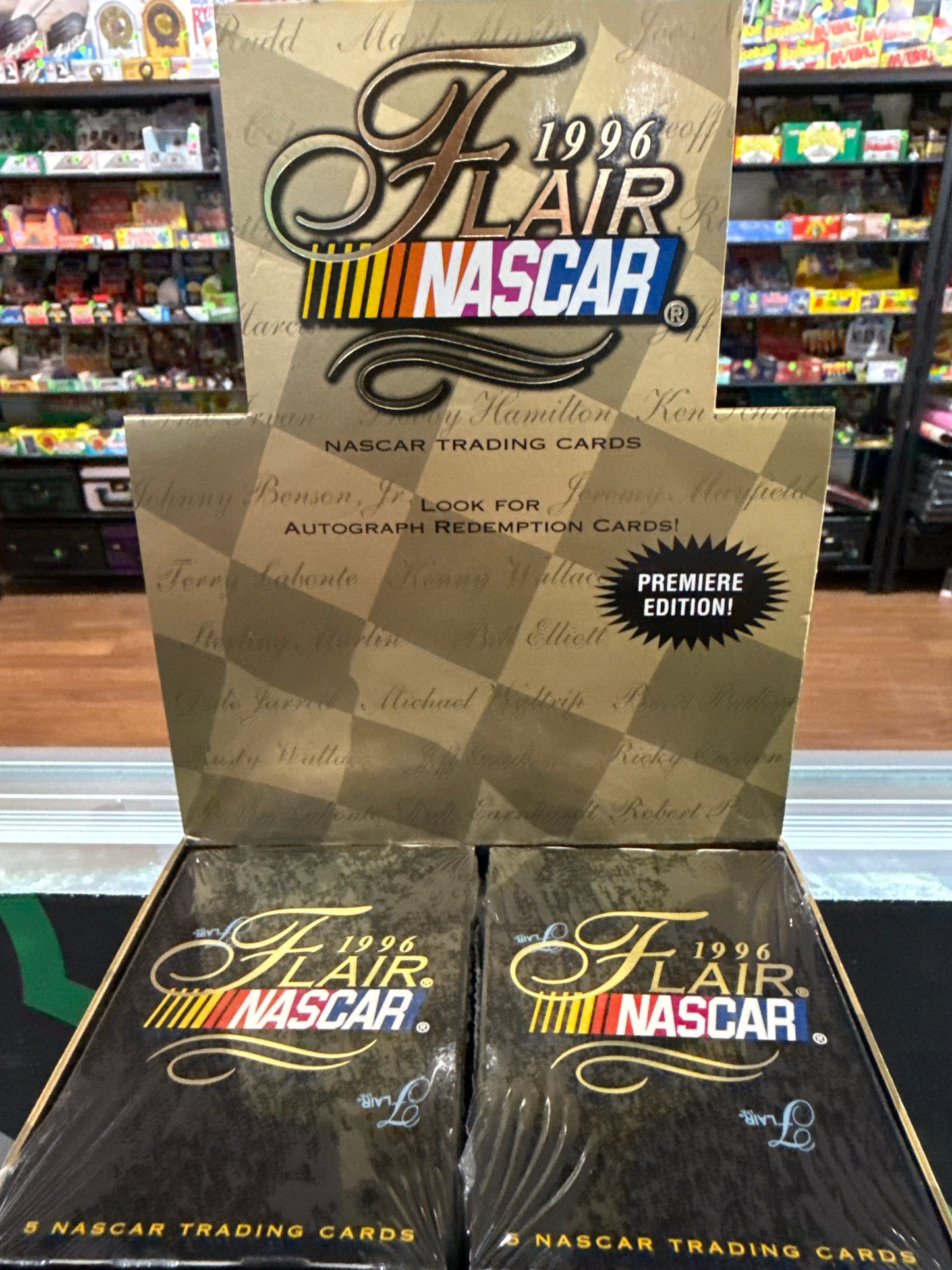 1996 Flair NASCAR Pack