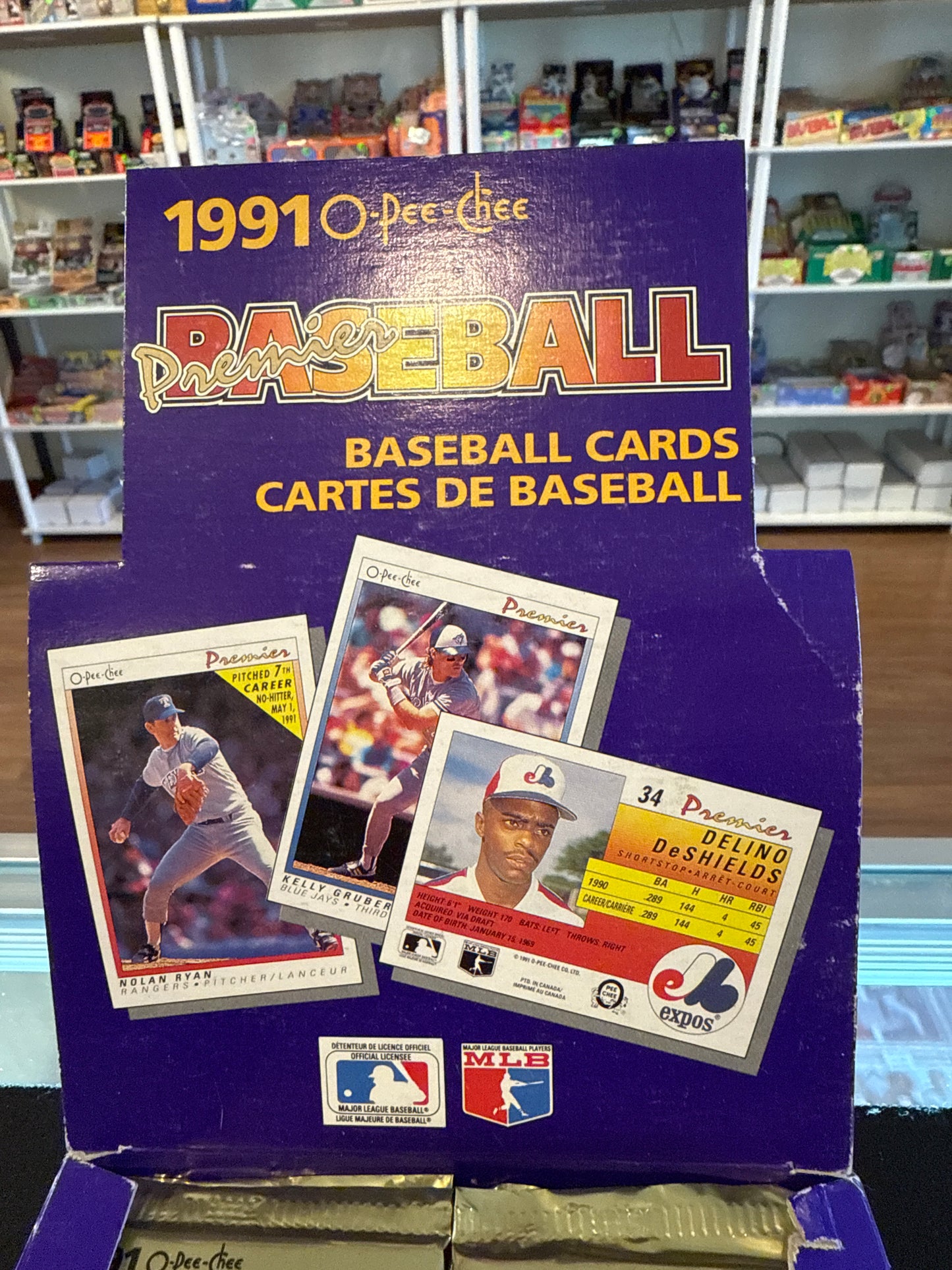 1991 O-Pee-Chee Premier Baseball Pack