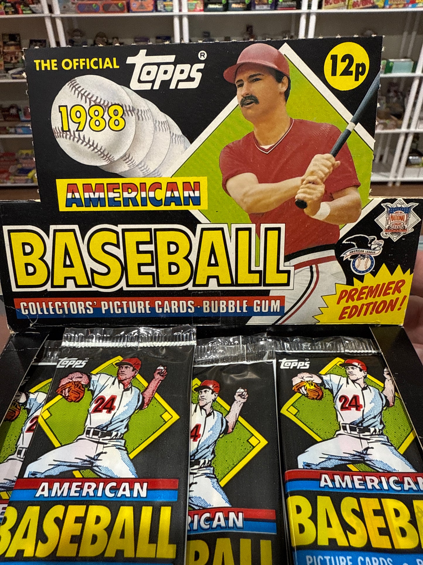 1988 Topps UK Baseball Pack