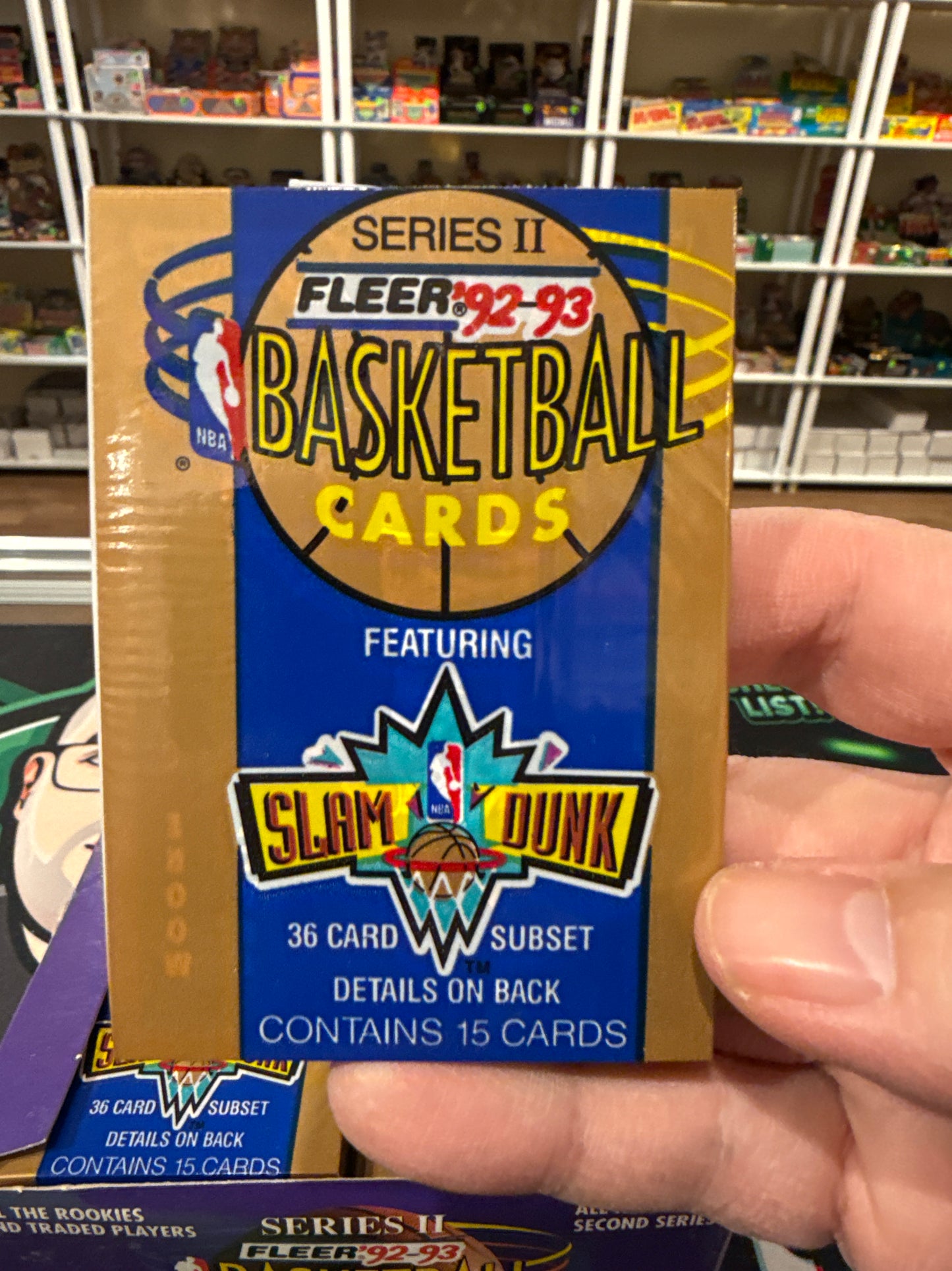 1992-93 Fleer NBA Basketball Series 2 Pack