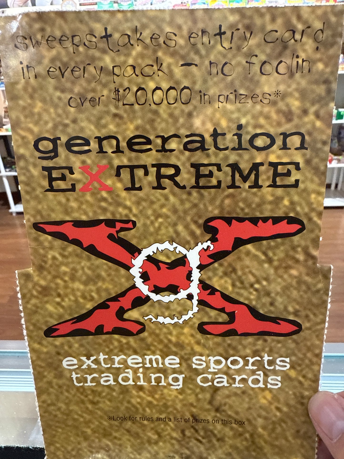 1994 Generation Extreme Sports Cards Pack