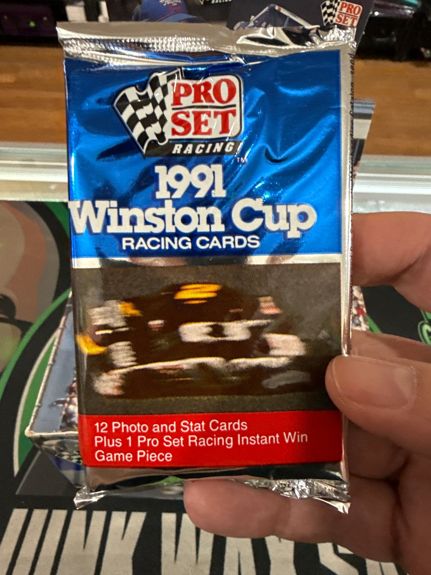 1991 Pro Set Winston Cup Racing Cards Pack