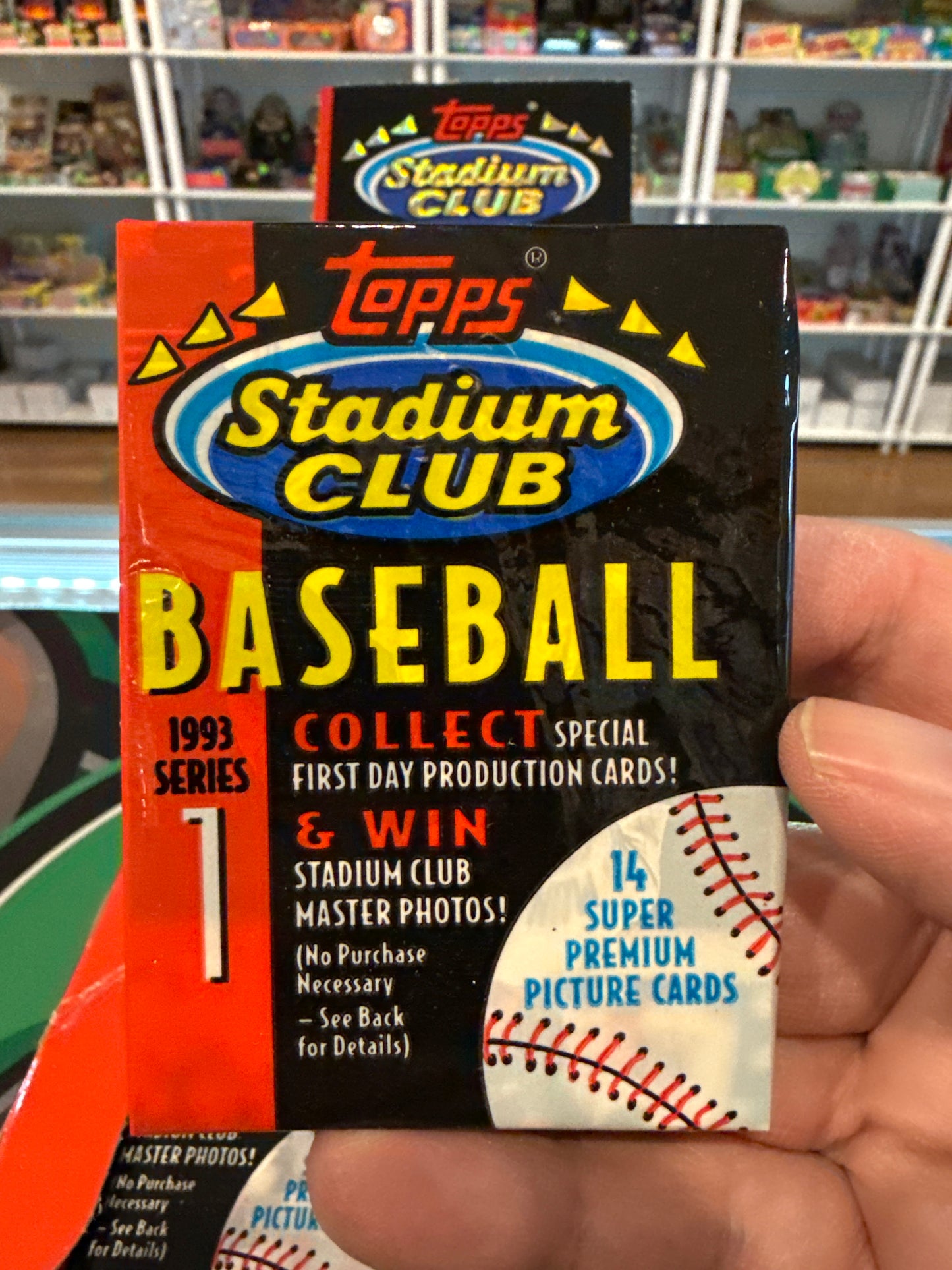 1993 Topps Stadium Club Baseball Series 1 Pack