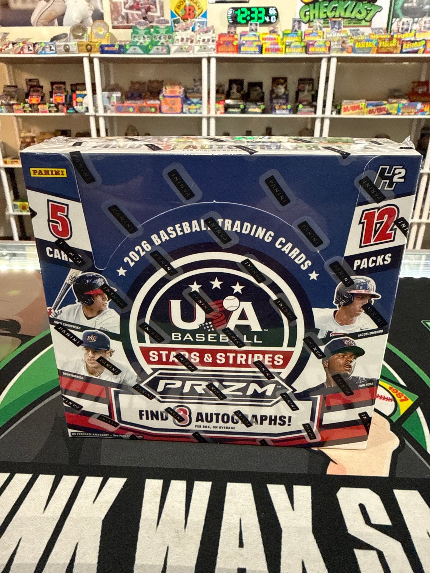 2026 Prizm Stars & Stripes Baseball H2 Box
