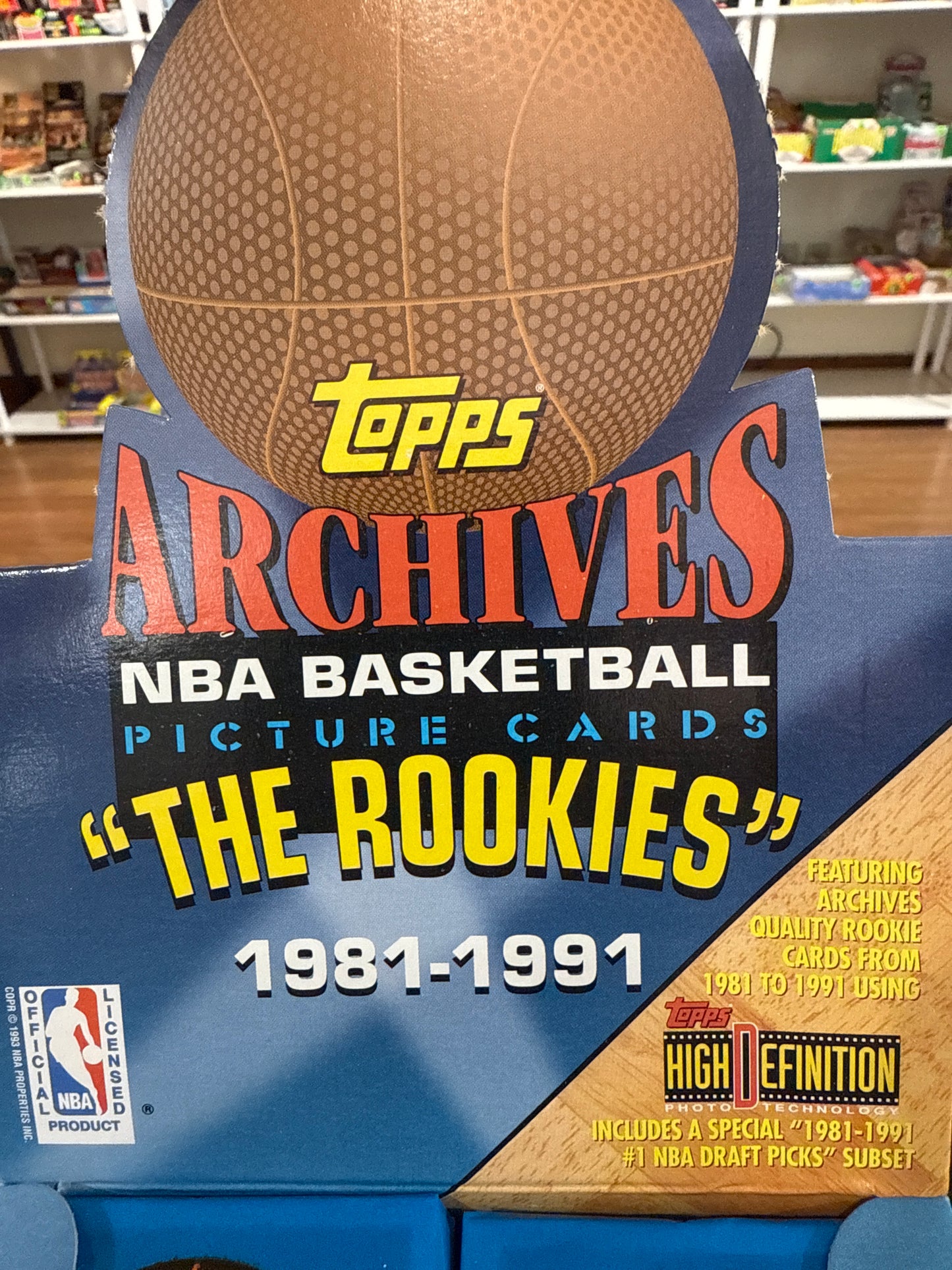 1993 Topps Archives Basketball Pack