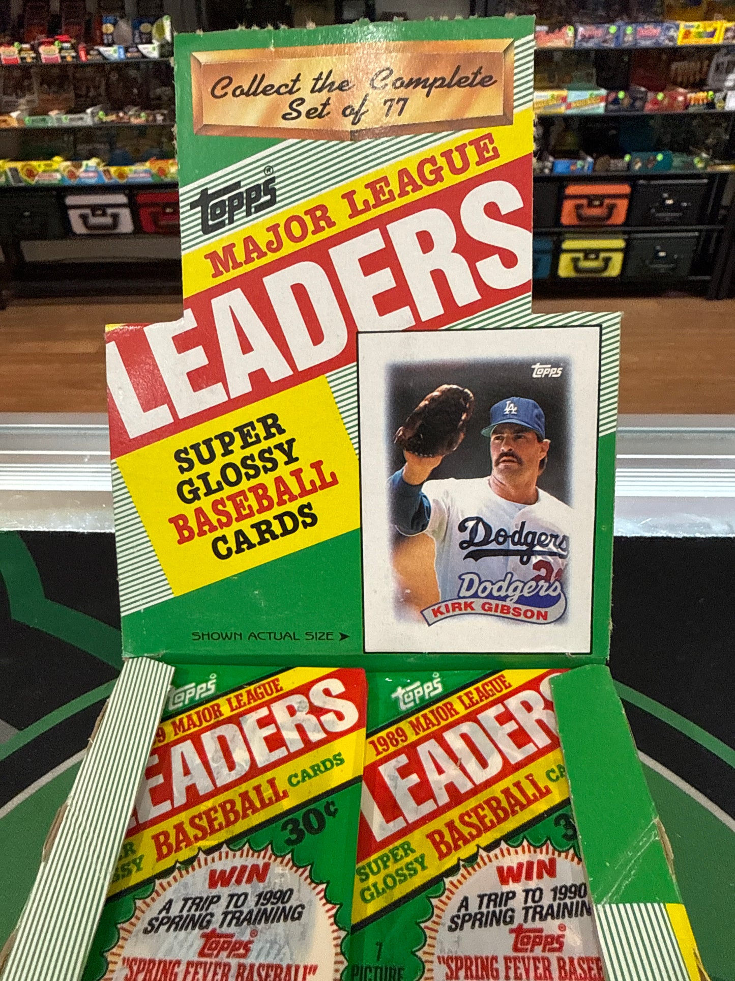 1989 Topps Baseball League Leaders Pack