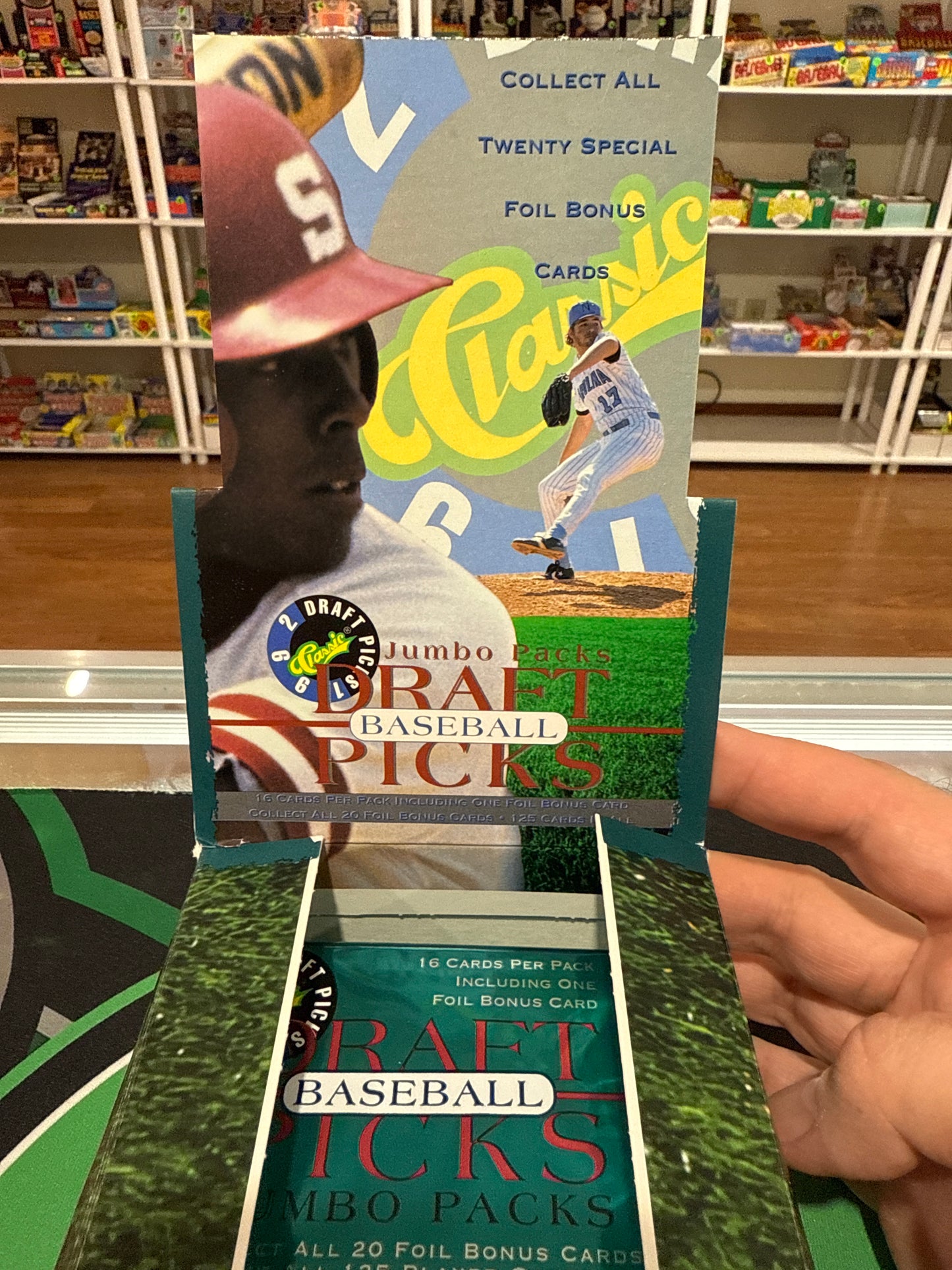 1992 Classic Draft Picks Baseball Jumbo Pack