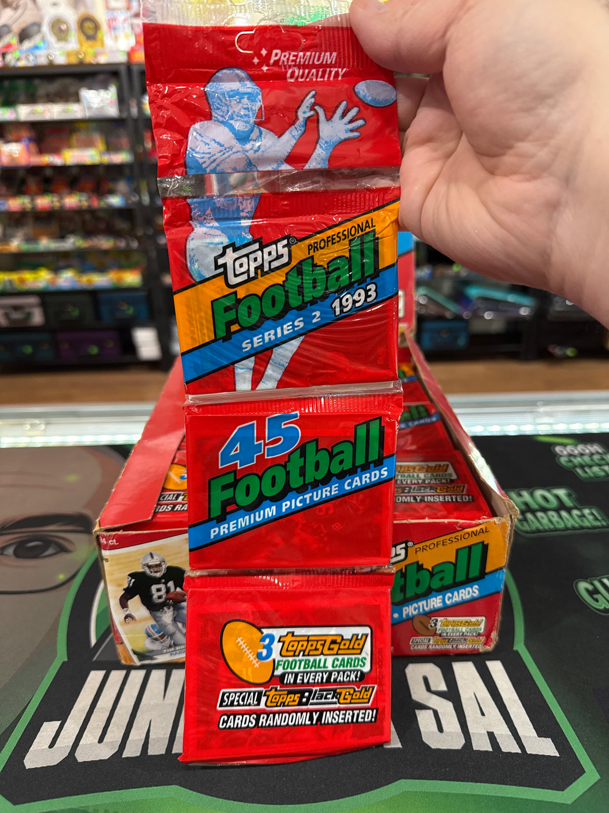 1993 Topps Football Series 2 Rack Pack