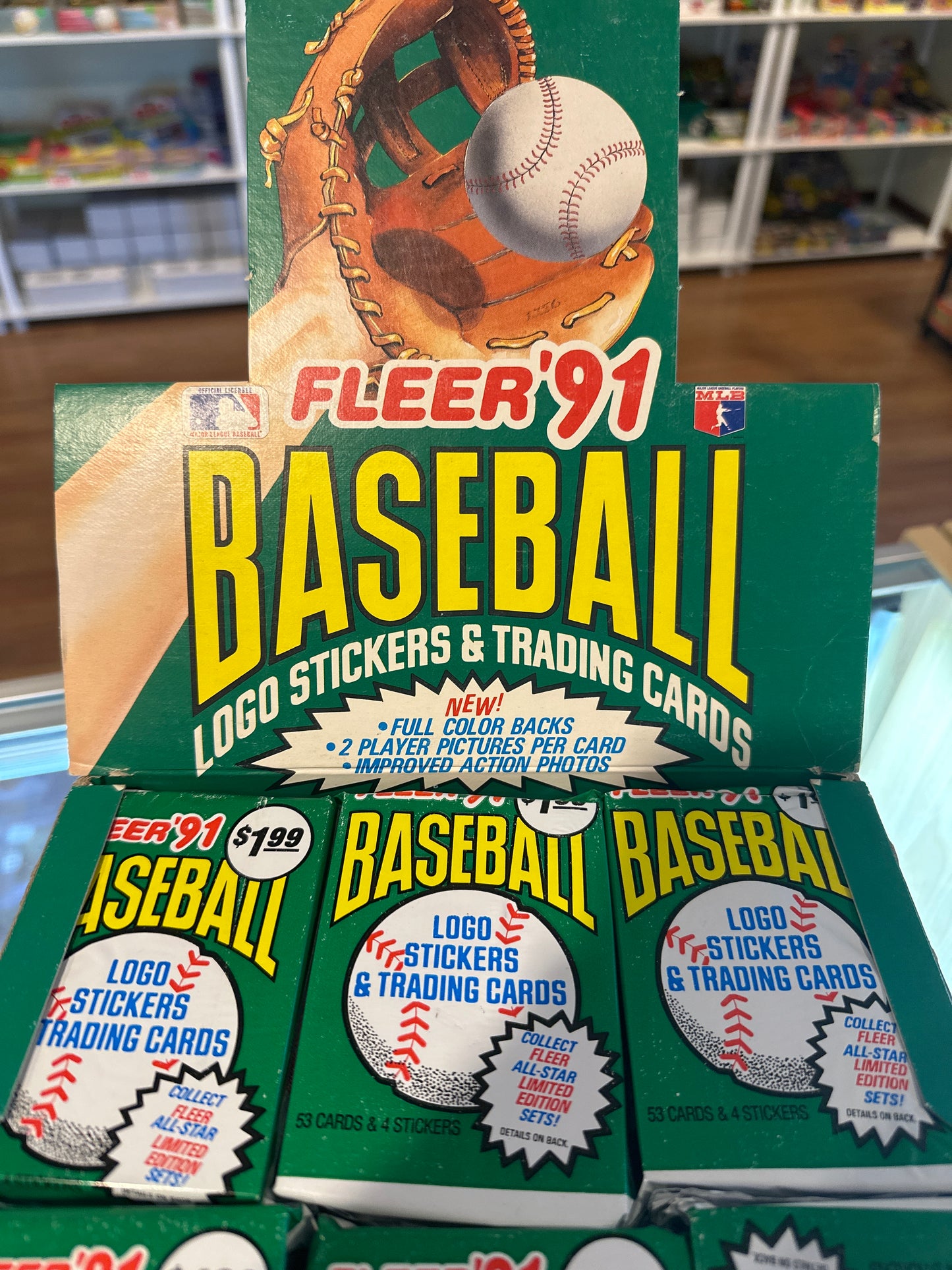 1991 Fleer Baseball Jumbo Cello Pack