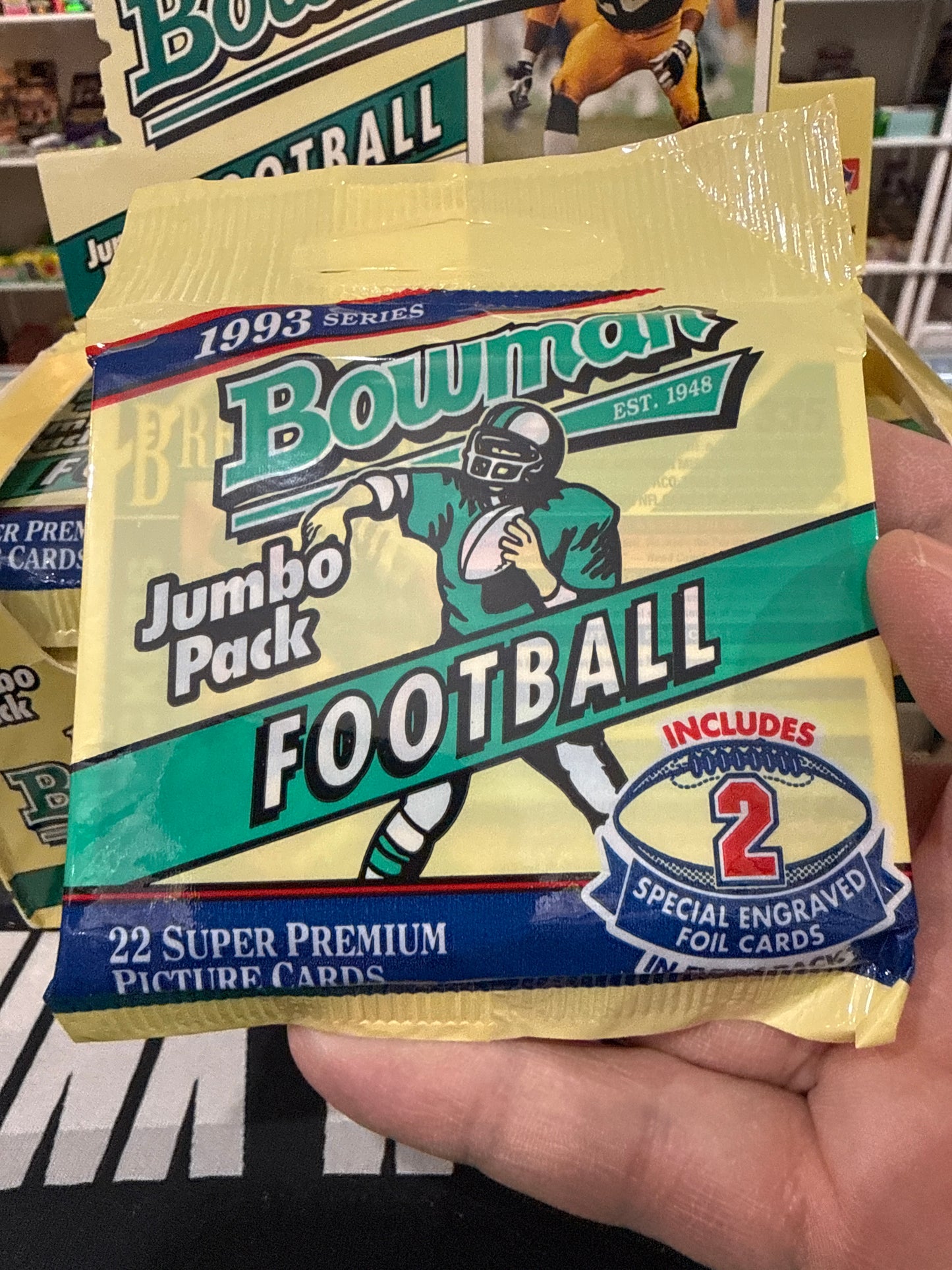 1993 Bowman Football Jumbo Pack