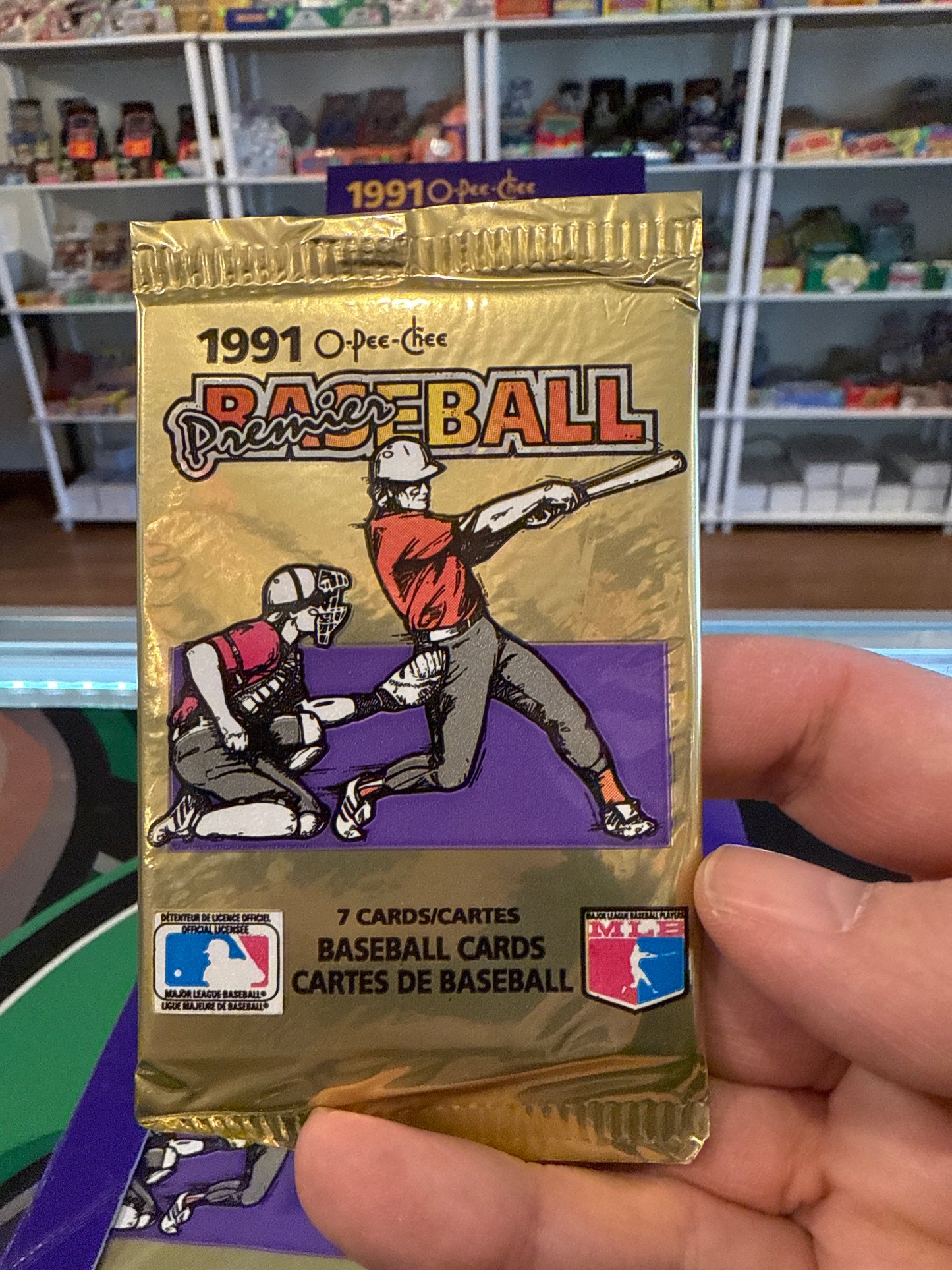 1991 O-Pee-Chee Premier Baseball Pack