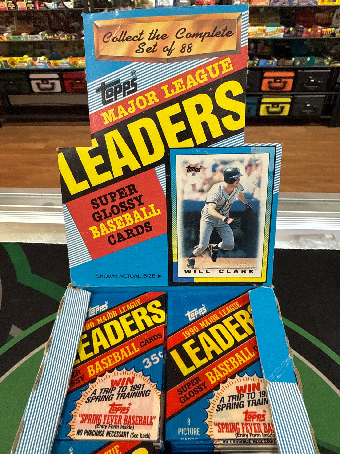 1990 Topps Baseball League Leaders Pack