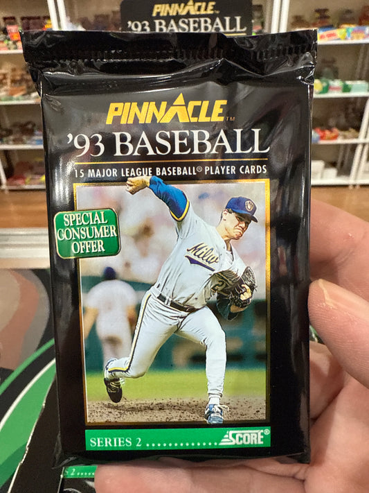 1993 Score Pinnacle Baseball Series 2 Pack