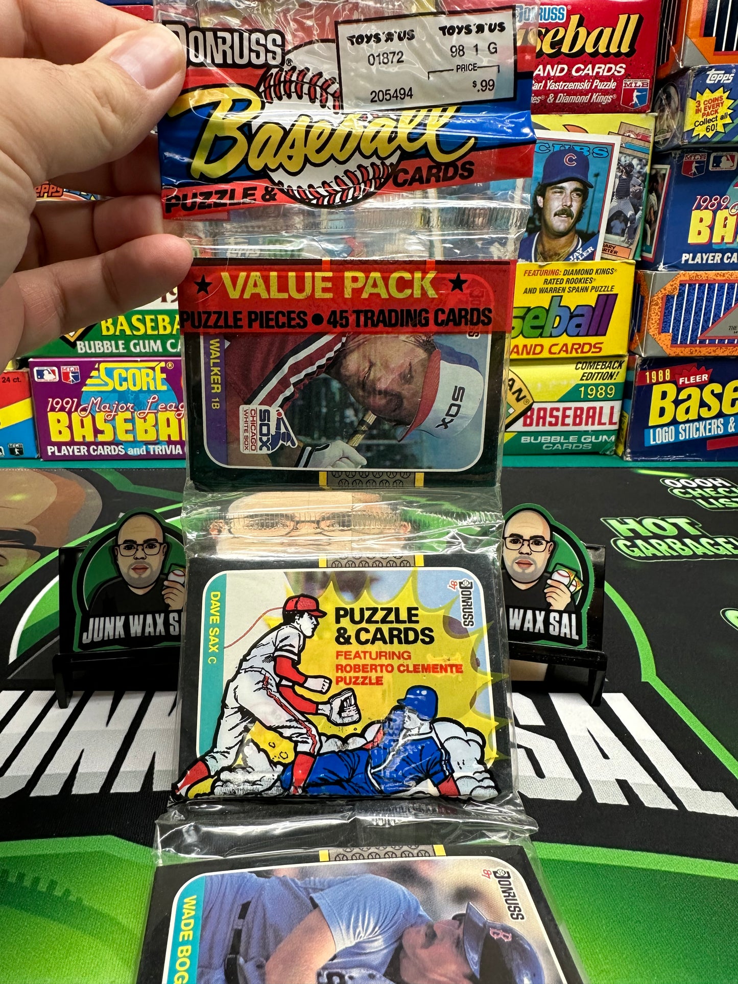 1987 Donruss Baseball Rack Pack