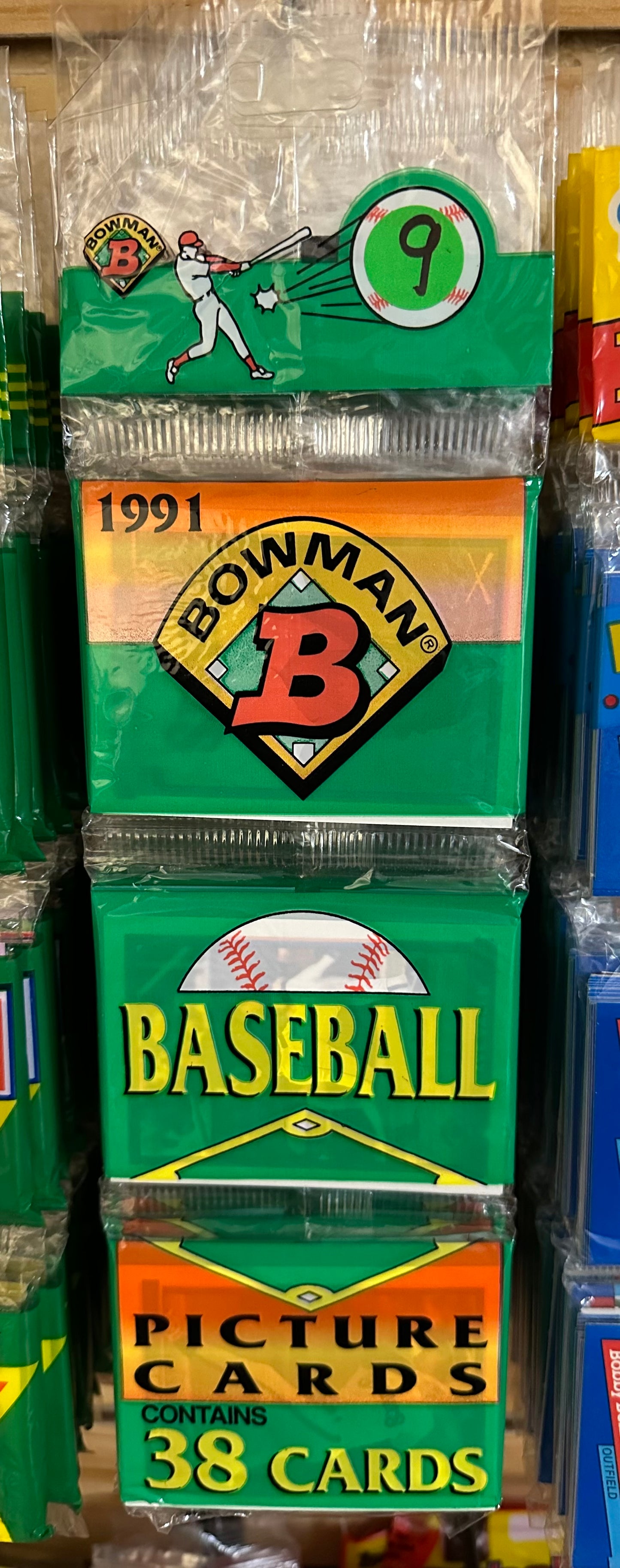 1991 Bowman Baseball Rack Pack