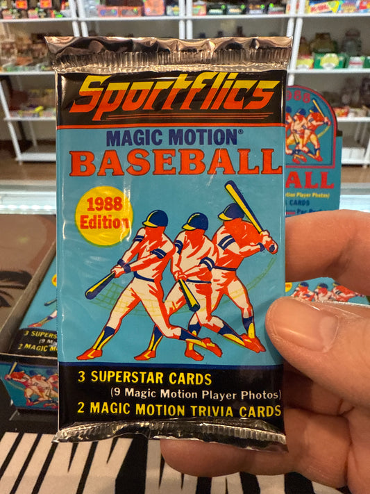 1988 Sportflics Baseball Pack