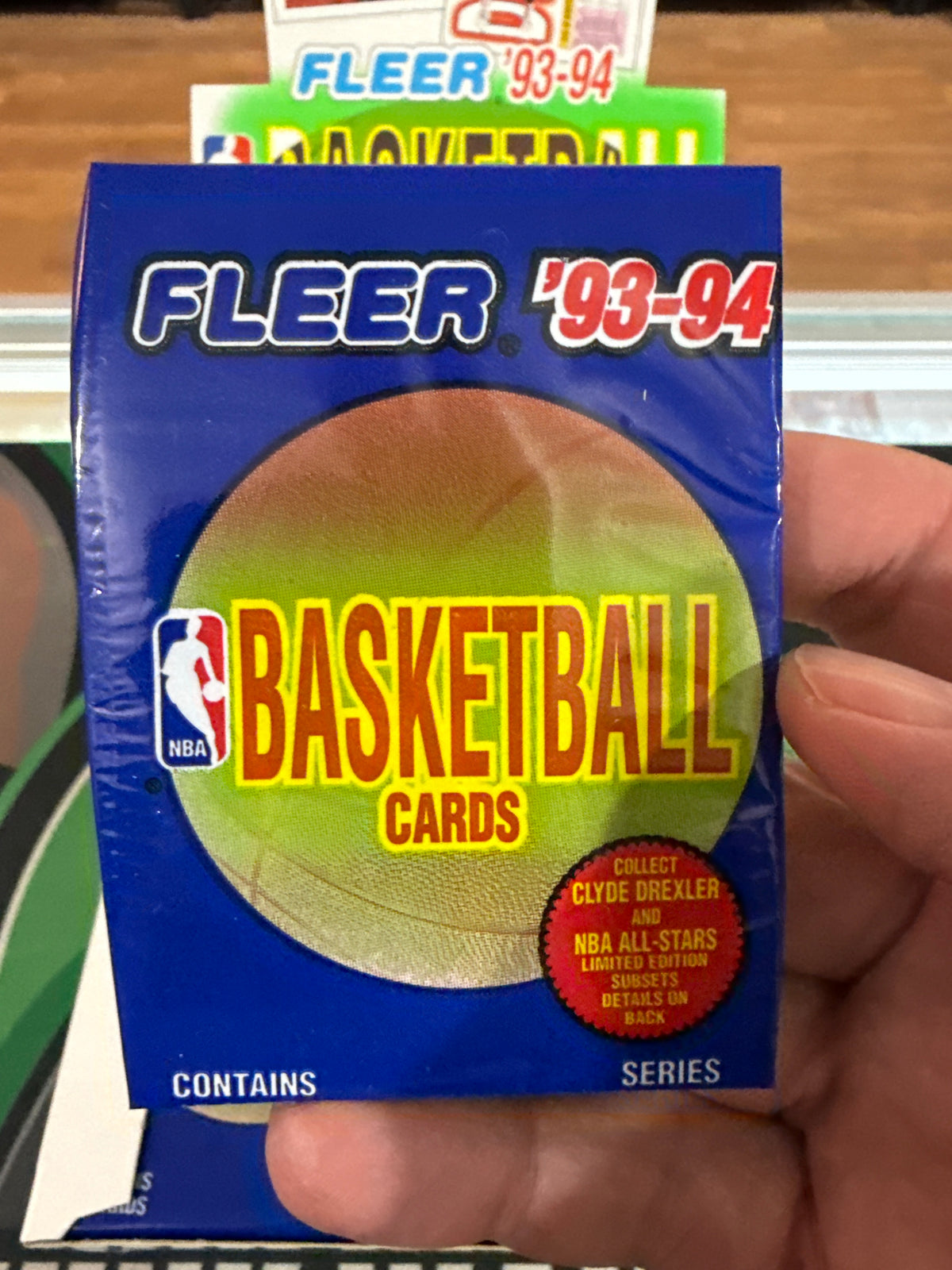 1993-94 NBA Fleer Series 1 Basketball Pack