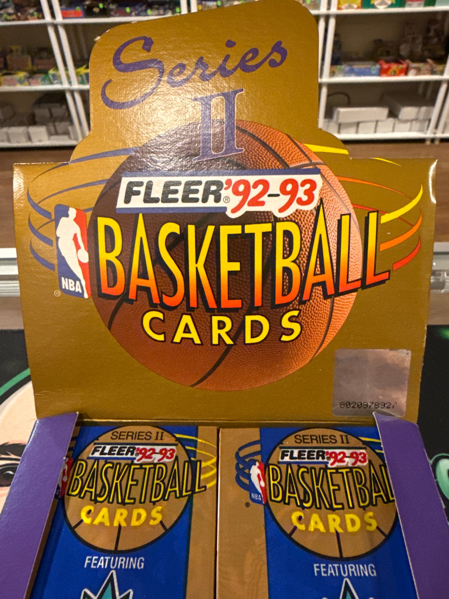 1992-93 Fleer NBA Basketball Series 2 Pack