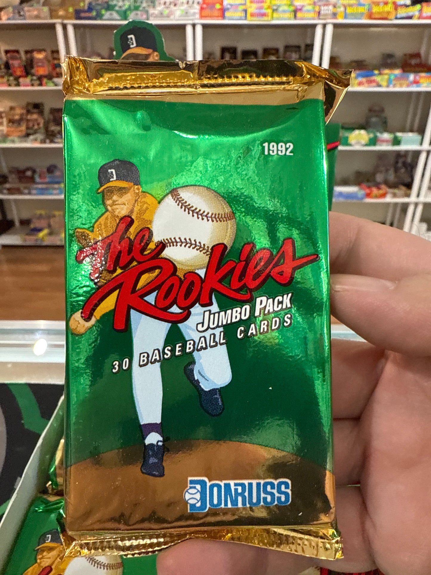 1992 Donruss The Rookies Baseball Jumbo Pack