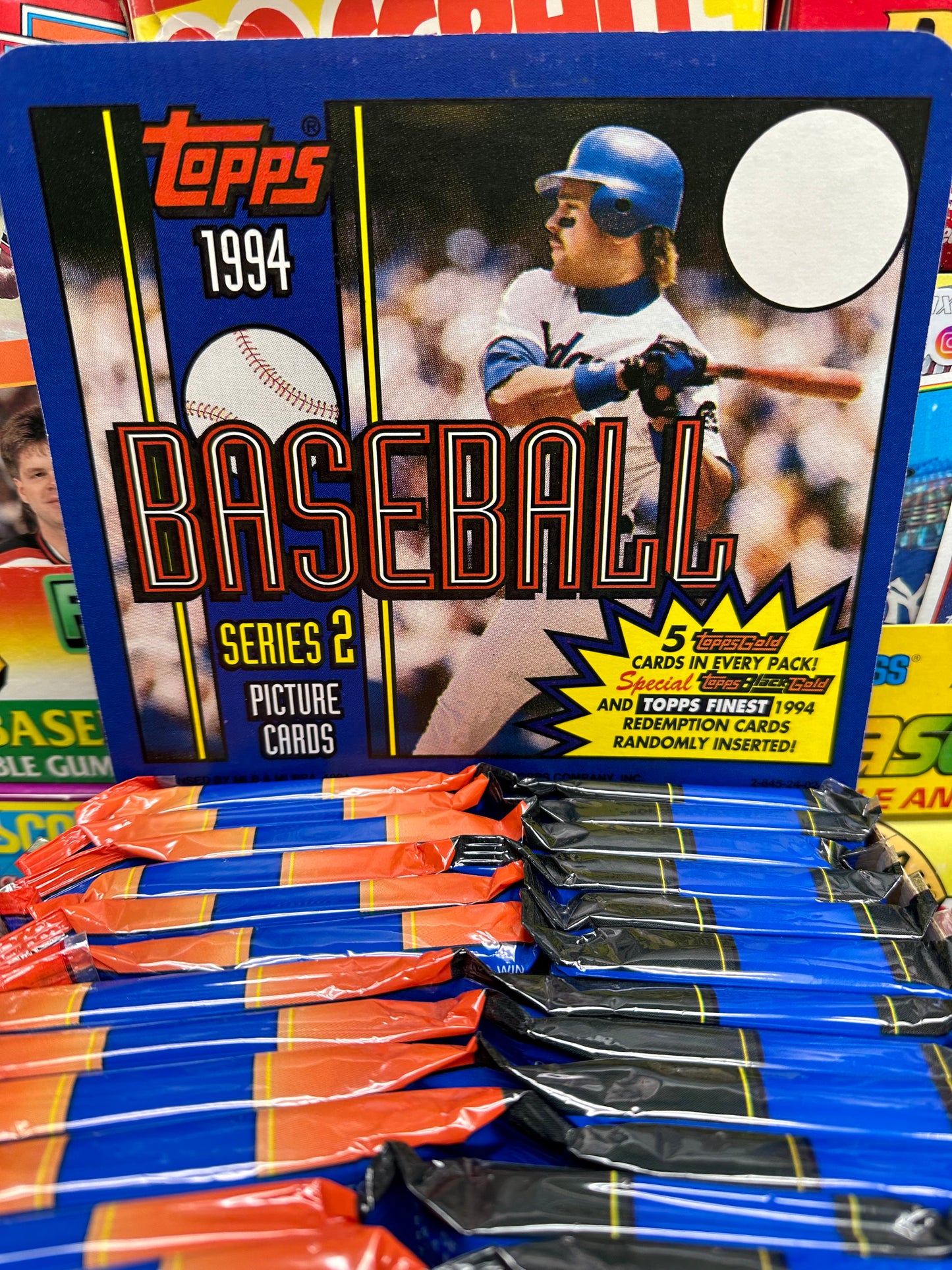 1994 Topps Baseball Series 2 Rack Pack