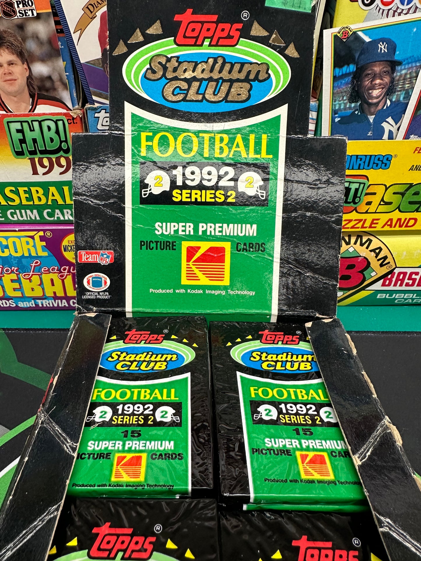 1992 Topps Stadium Club Football Series 2 Pack