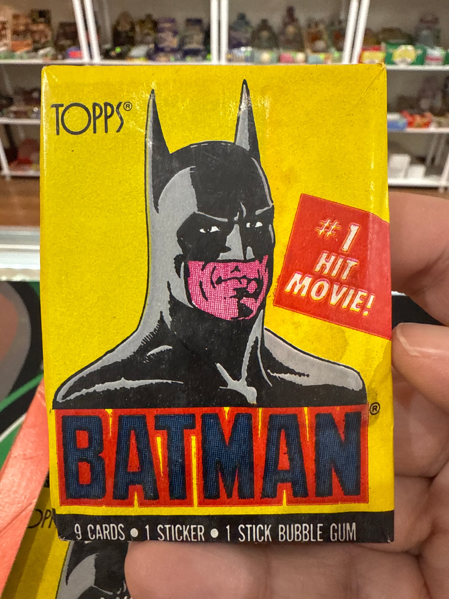 1989 Topps Batman Pack