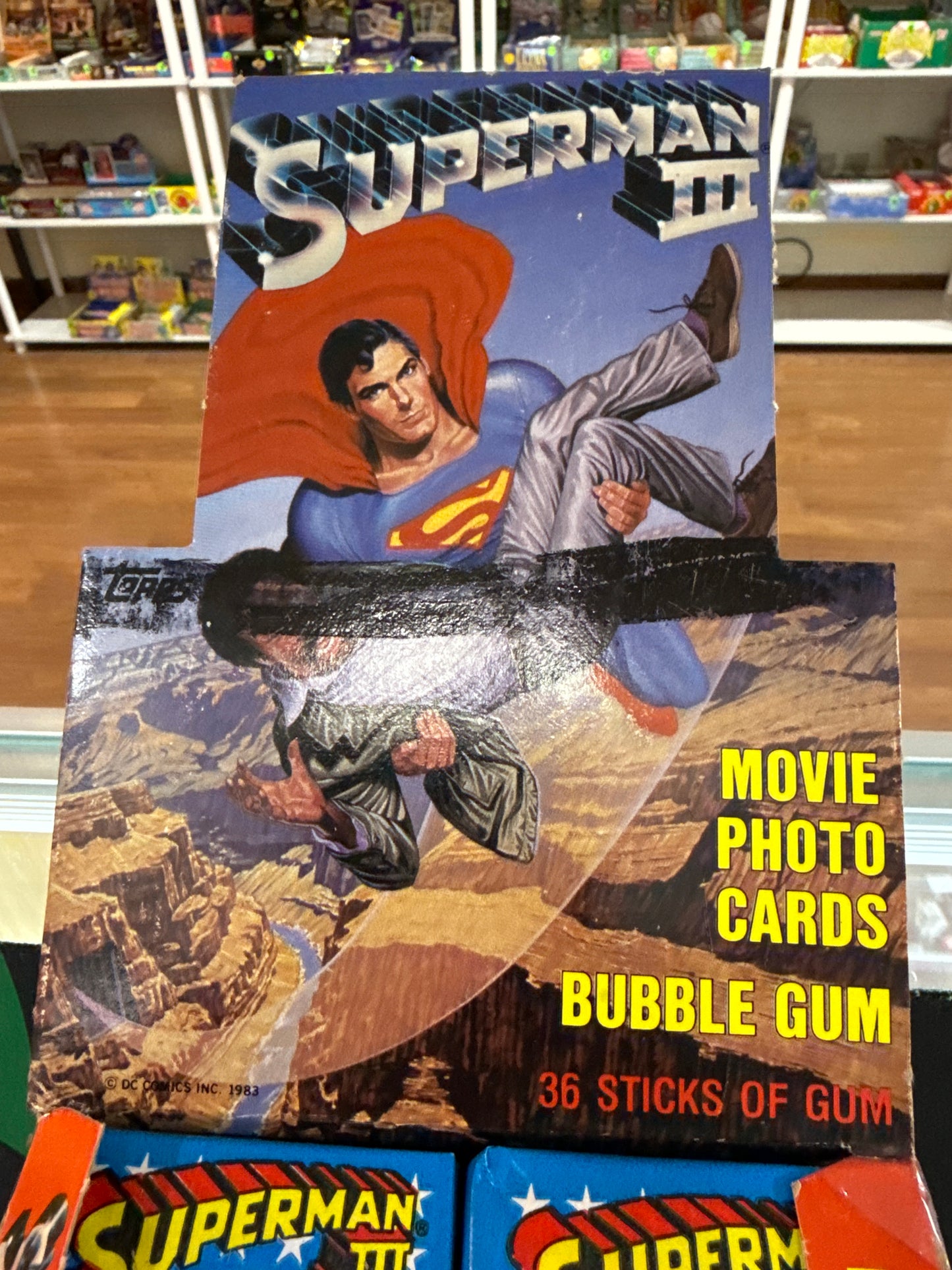 1983 Topps Superman III Pack