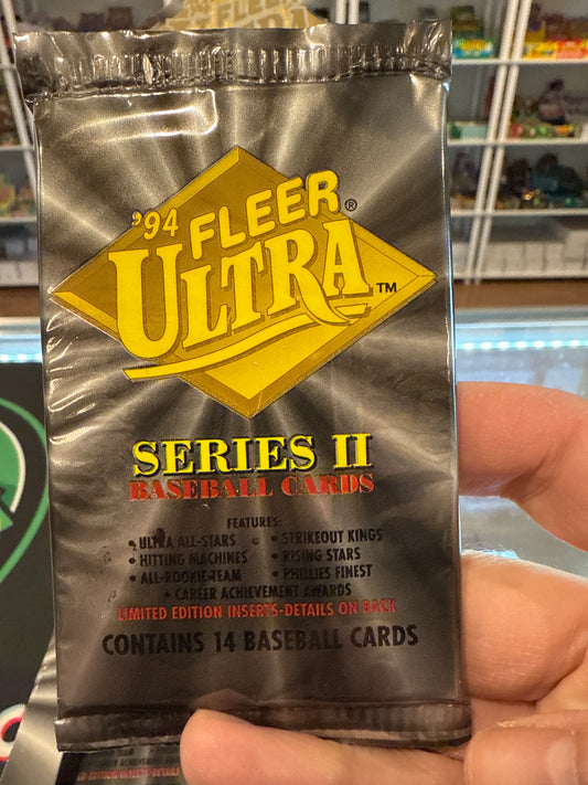 1994 Fleer Ultra Baseball Series 2 Pack