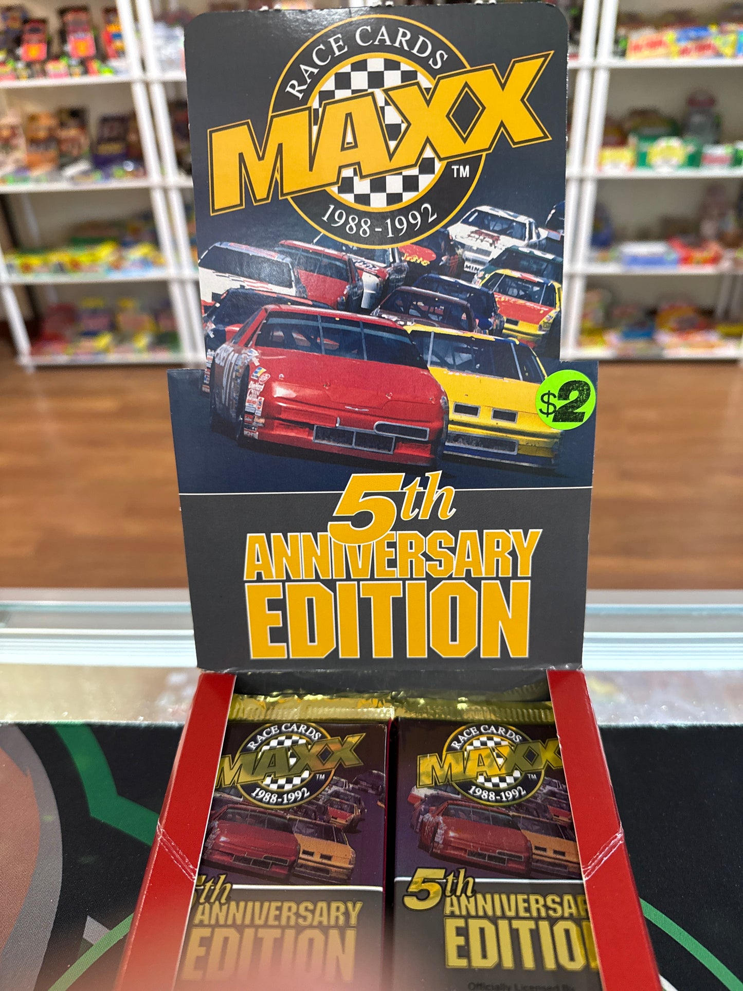 1992 Maxx Race Cards Pack