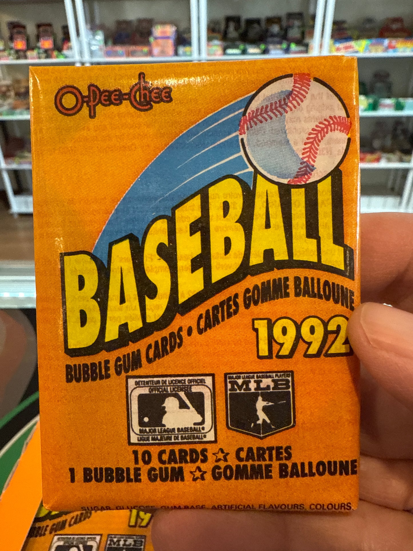 1992 O-Pee-Chee Baseball Pack