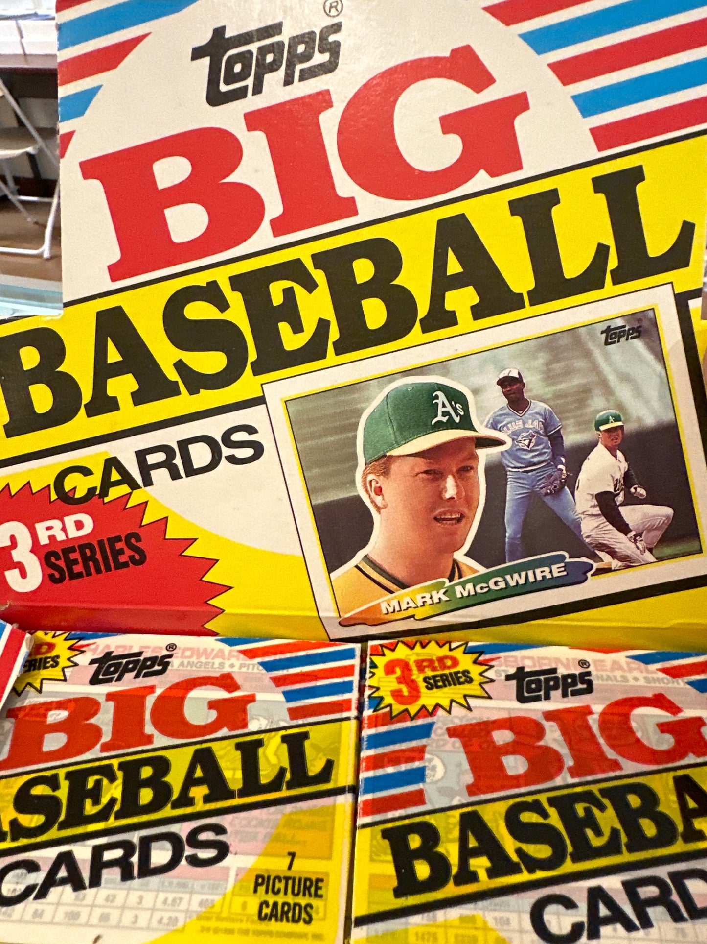 1988 Topps Big Baseball Series 3 Pack