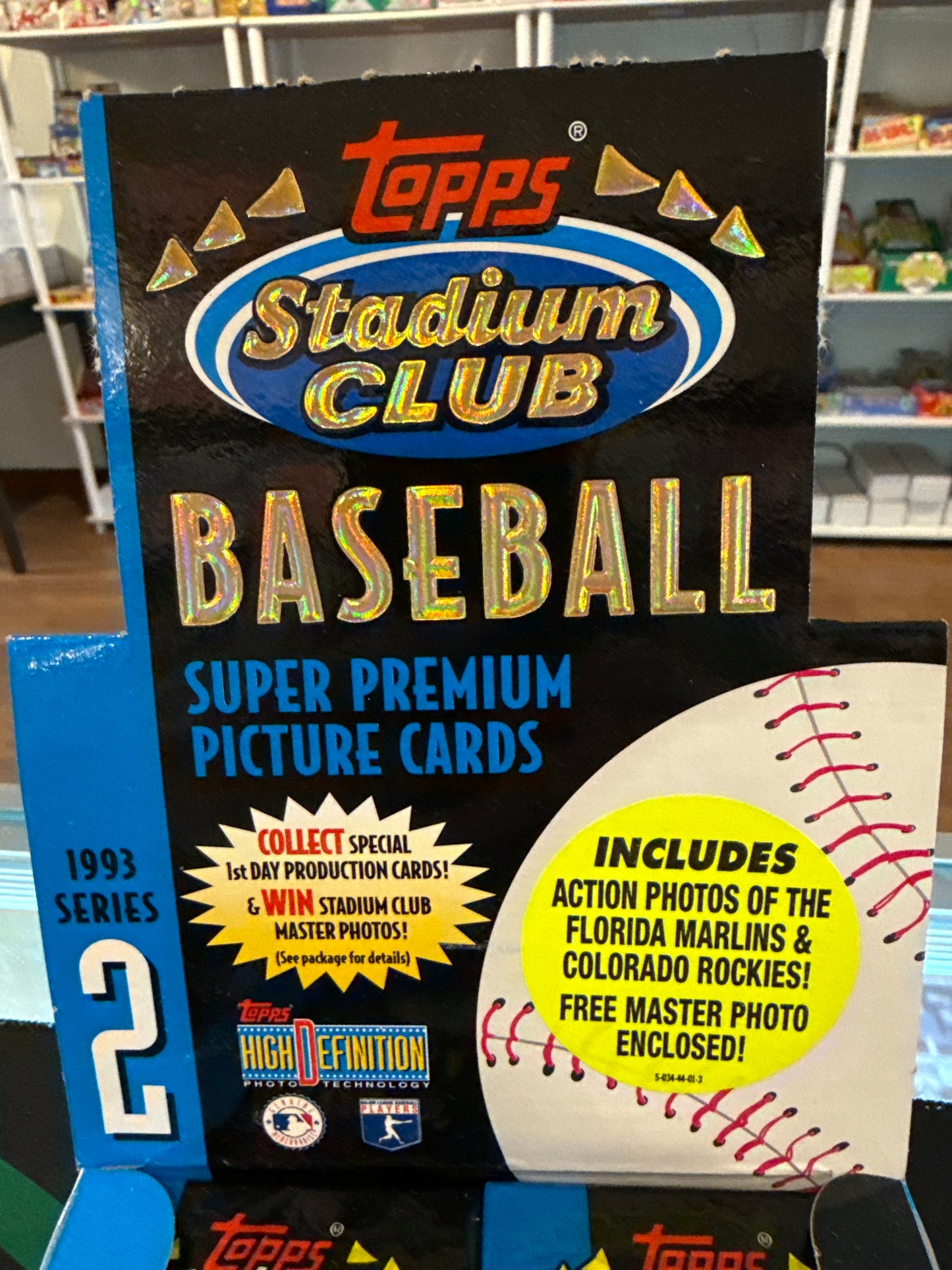 1993 Topps Stadium Club Baseball Series 2 Pack