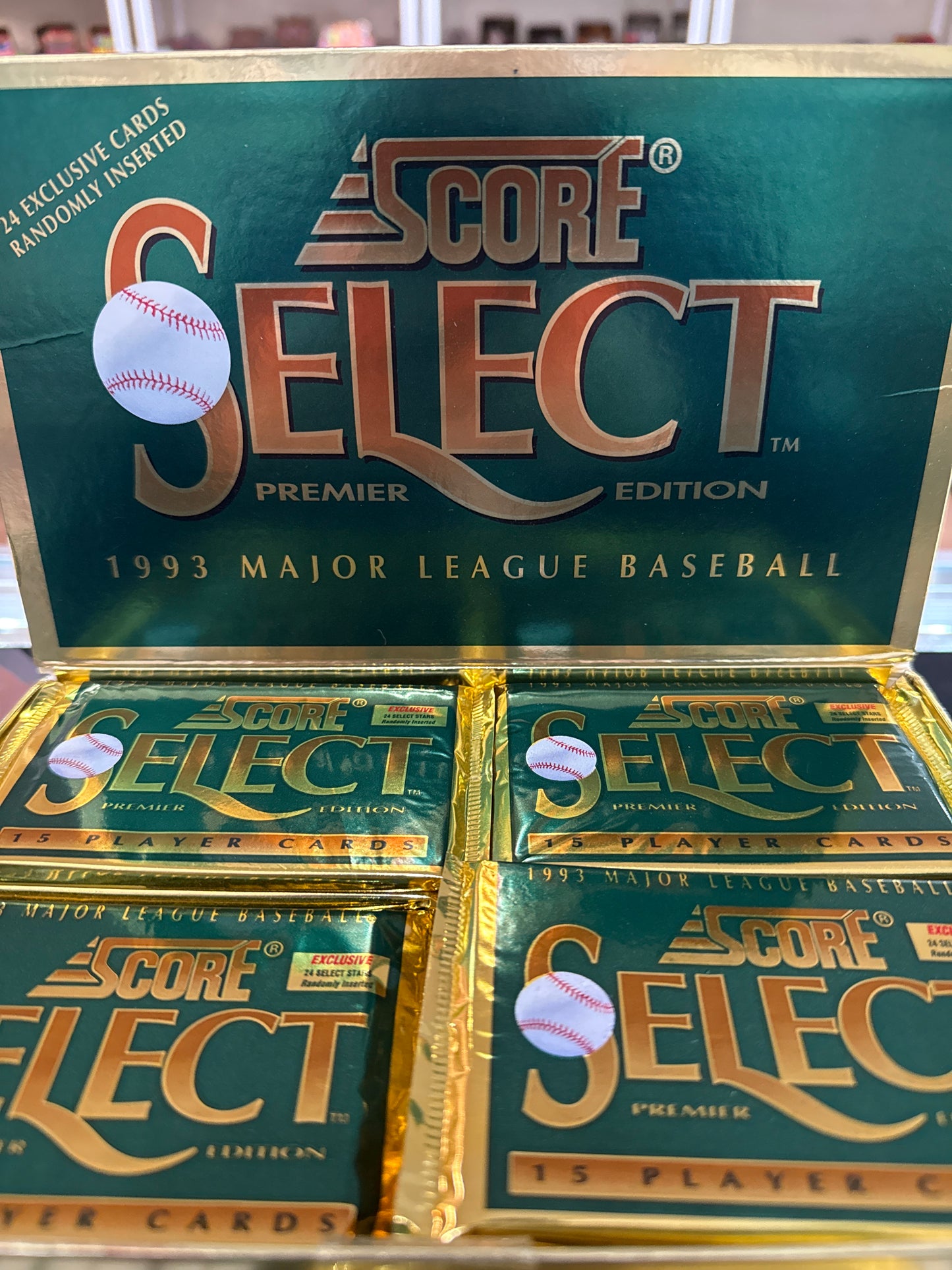 1993 Score Select Baseball Pack