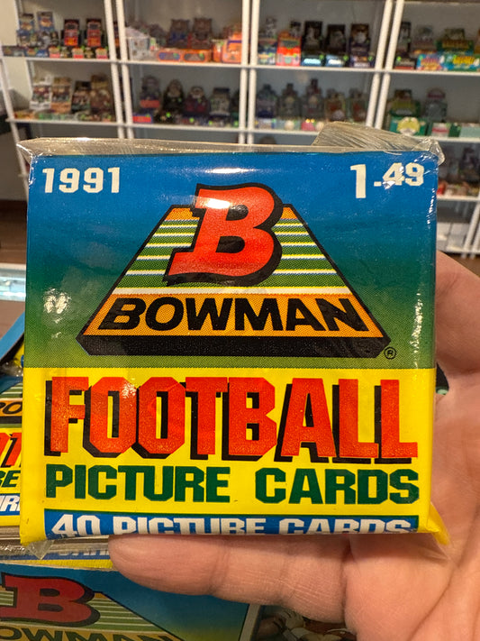 1991 Bowman Football Cello Pack