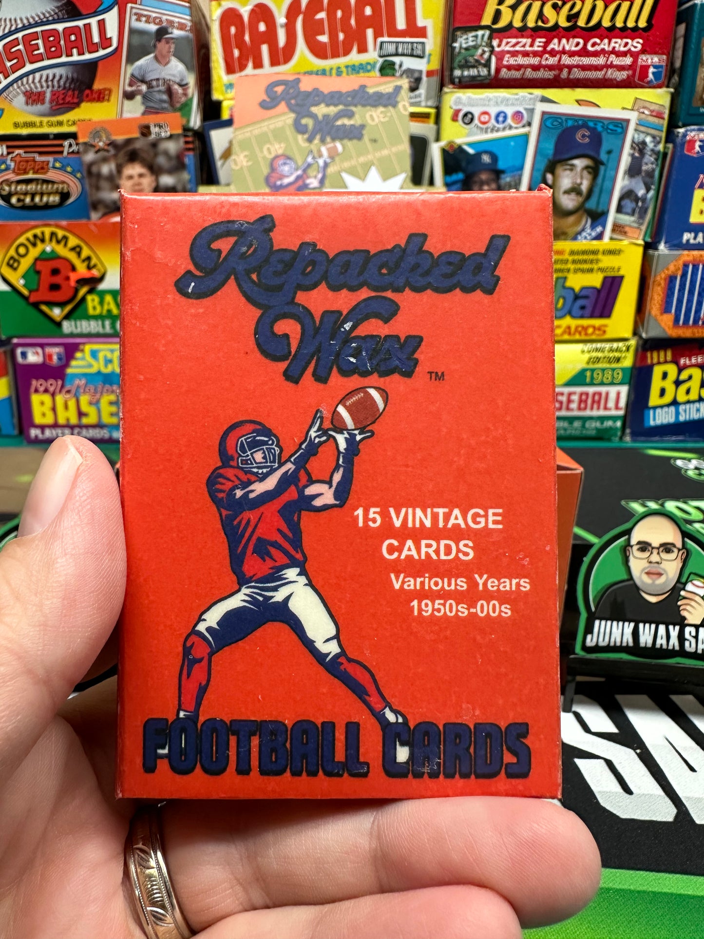 Repacked Wax Football Pack