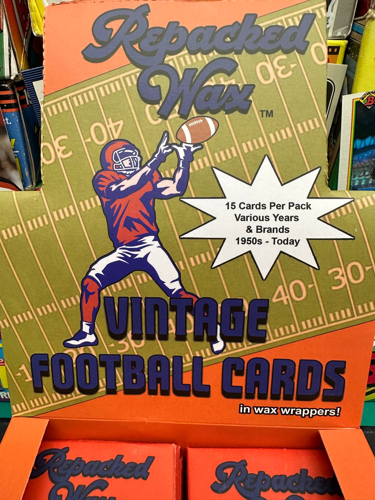 Repacked Wax Football Pack