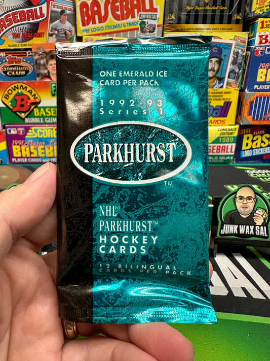 1992-93 Parkhurst Hockey Series 1 Pack