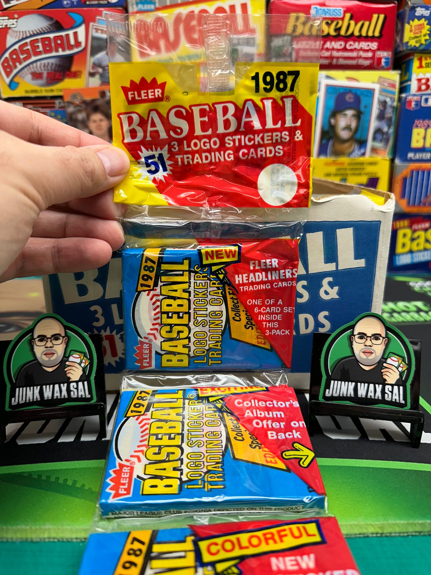 1987 Fleer Baseball Rack Pack