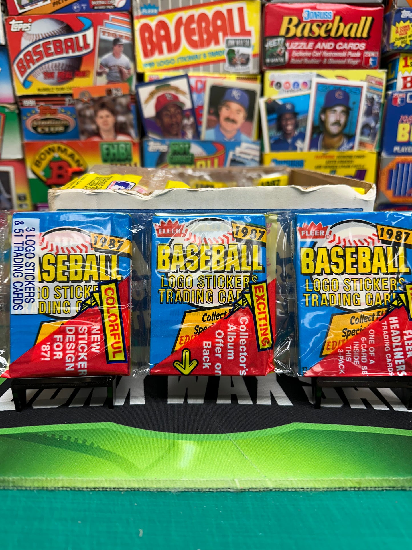 1987 Fleer Baseball Rack Pack