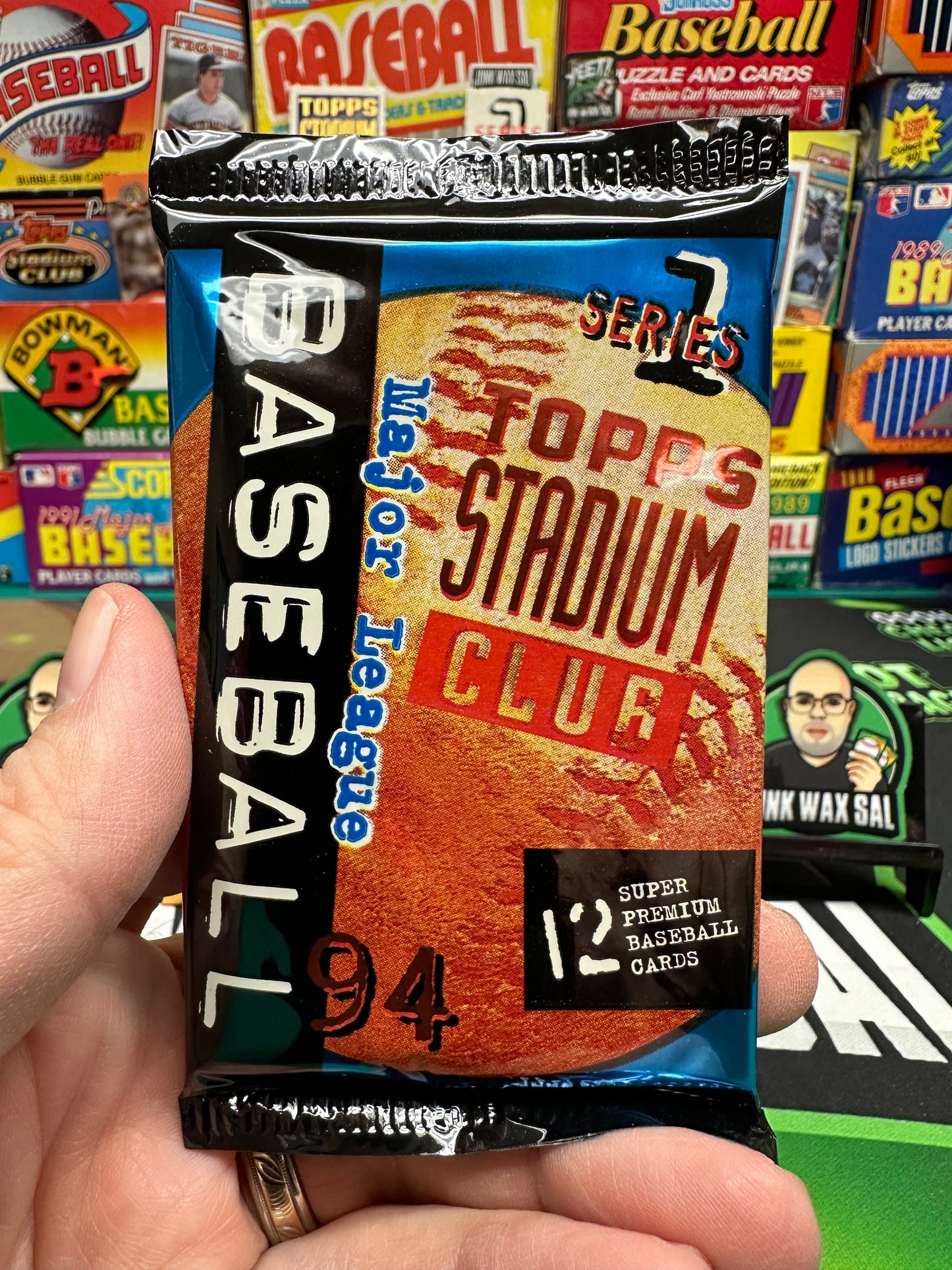 1994 Topps Stadium Club Baseball Series 1 Pack