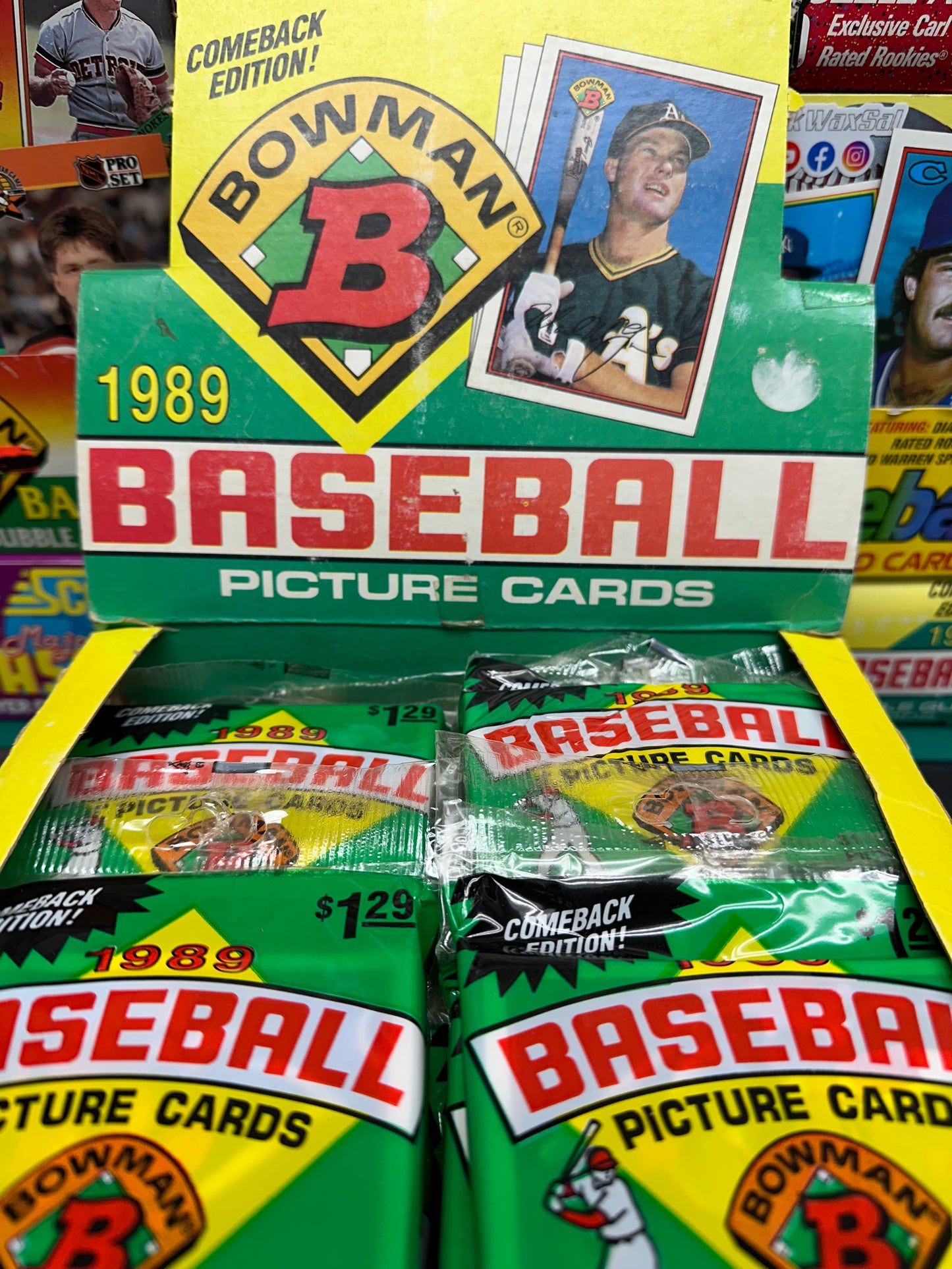 1989 Bowman Baseball Cello Pack