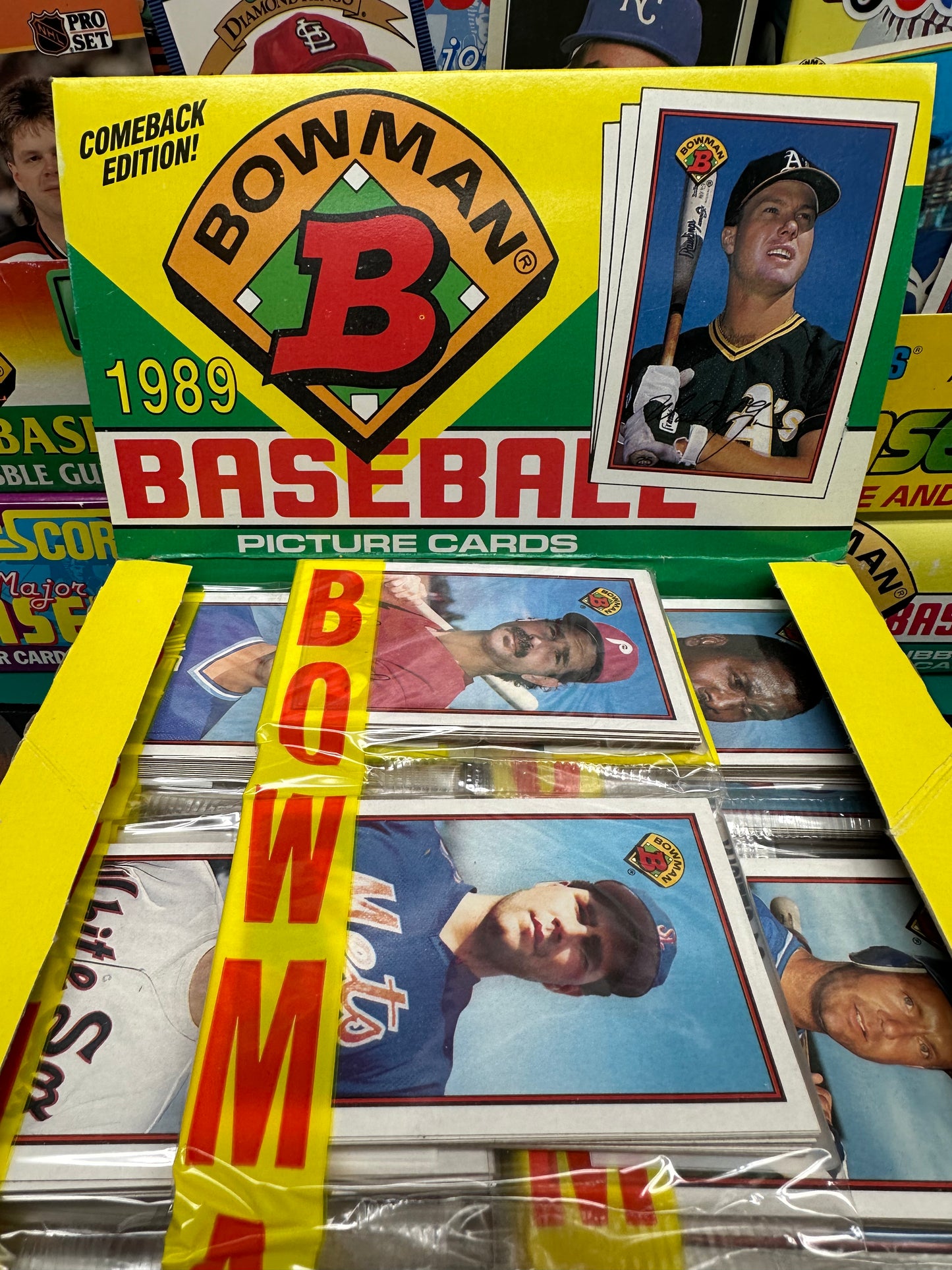 1989 Bowman Baseball Rack Pack