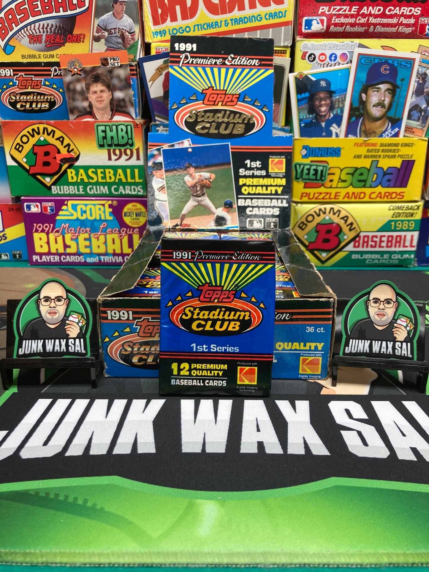 1991 Topps Stadium Club Baseball Series 1 Pack
