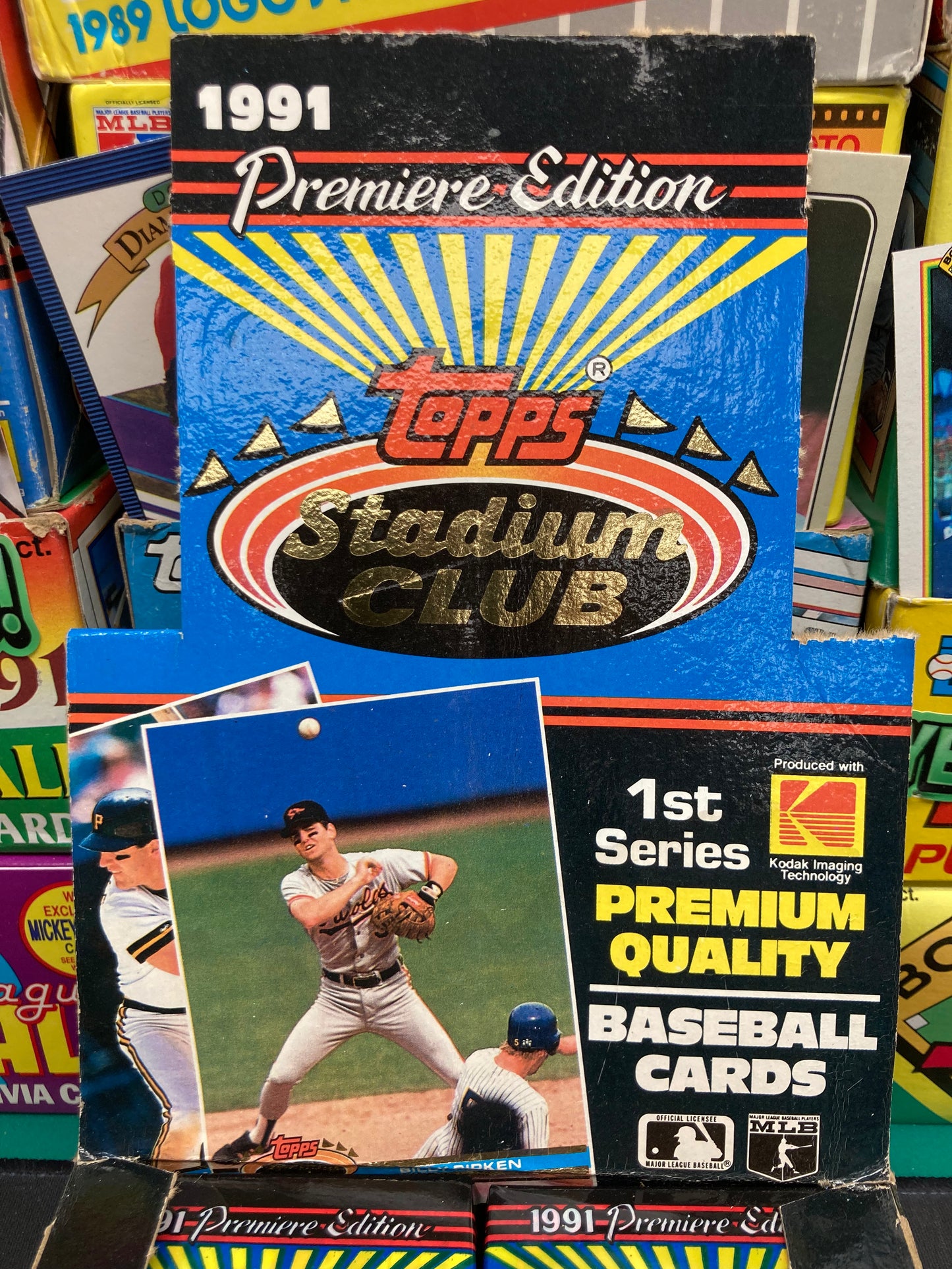 1991 Topps Stadium Club Baseball Series 1 Pack