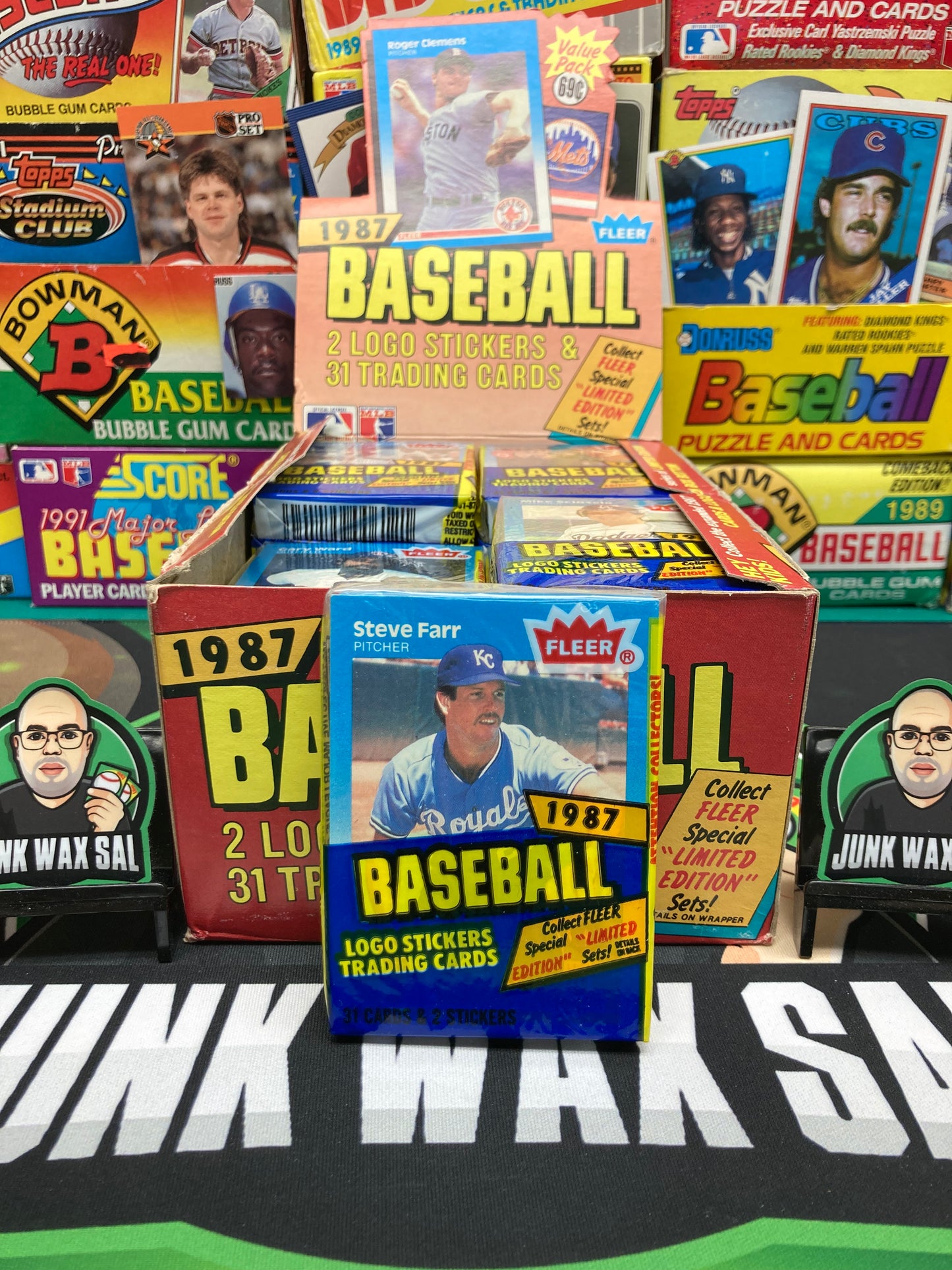 1987 Fleer Baseball Cello Pack