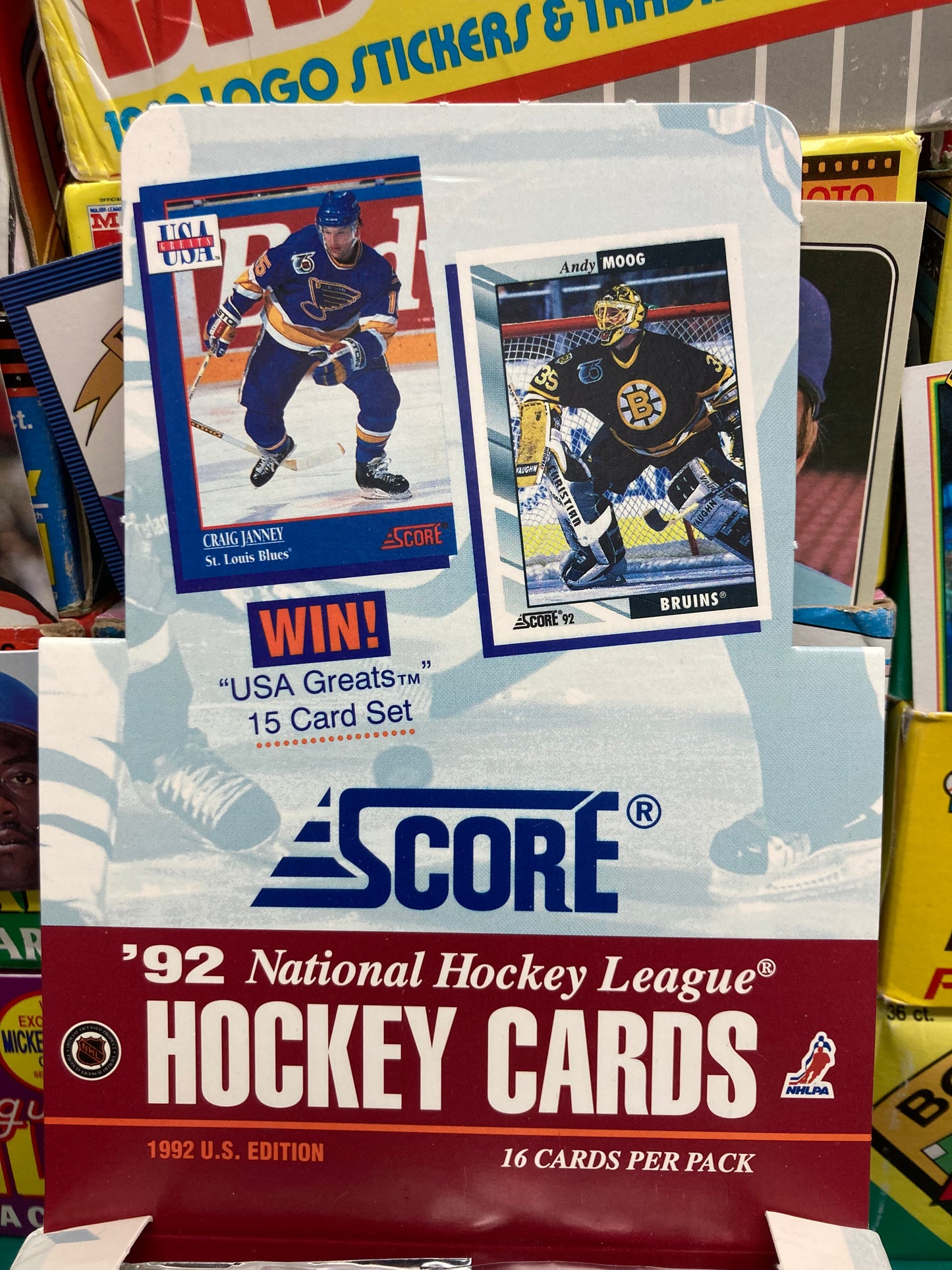 1992-93 Score US Edition Hockey Pack