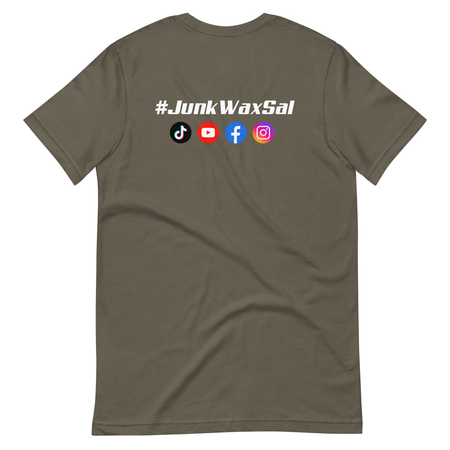 Junk Wax Sal - White Panel Van Crew Unisex t-shirt